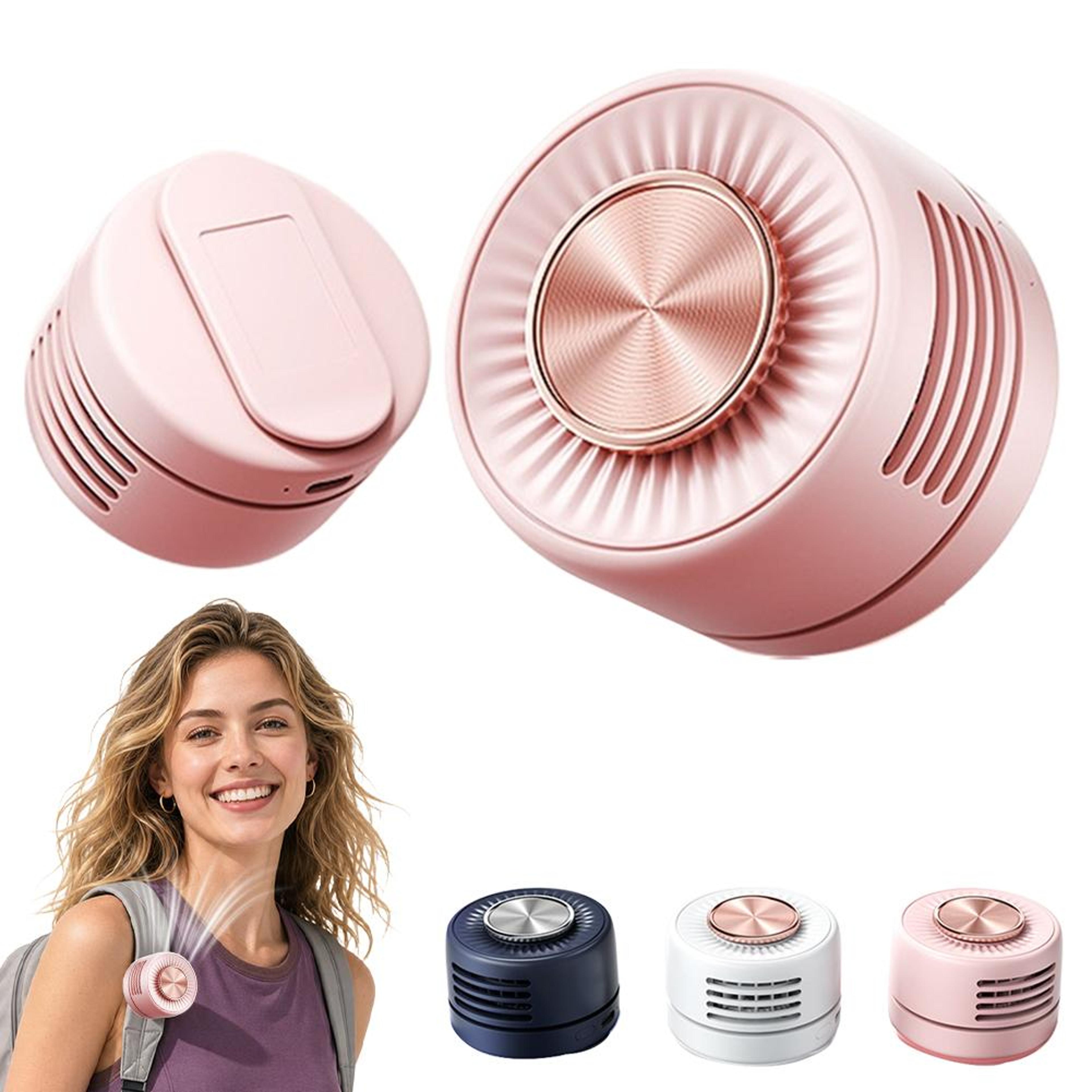 Portable USB Bladeless Clip On Wearable Cooling Fan 7
