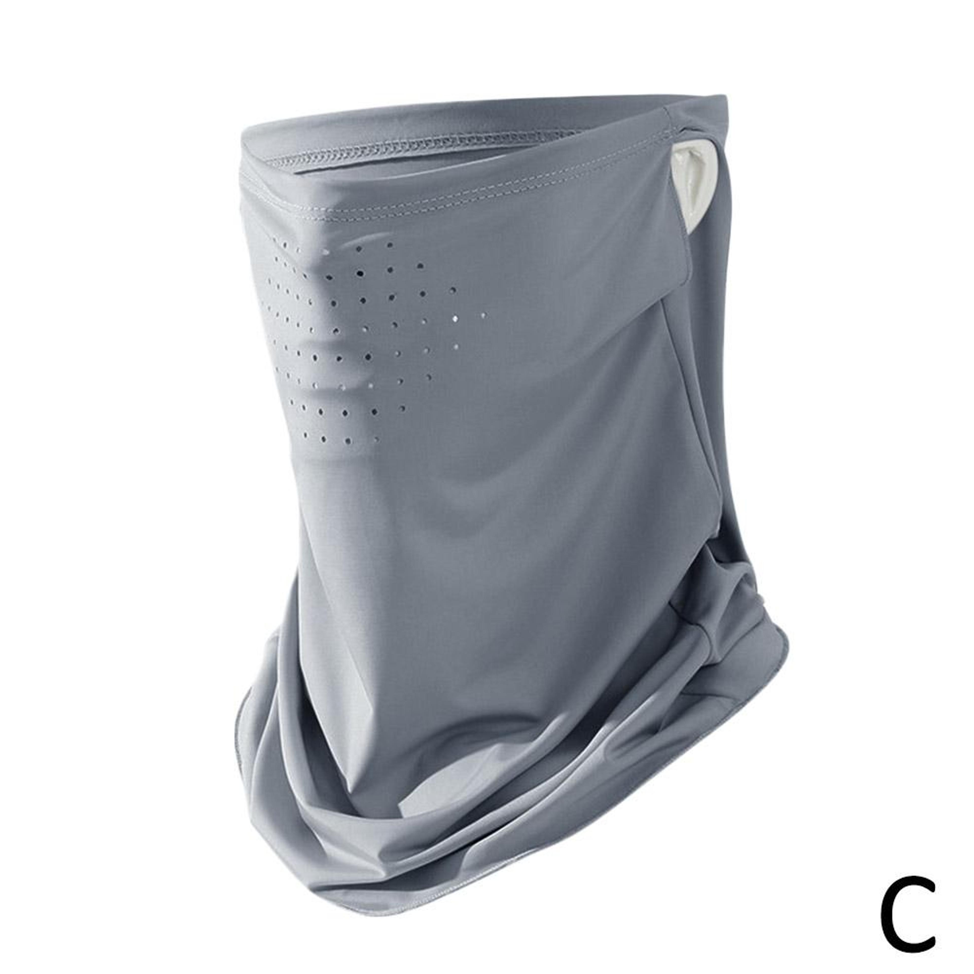 Ice Silk UV Face Mask Breathable Sun Protection Neck Gaiter For Outdoor Sports 5