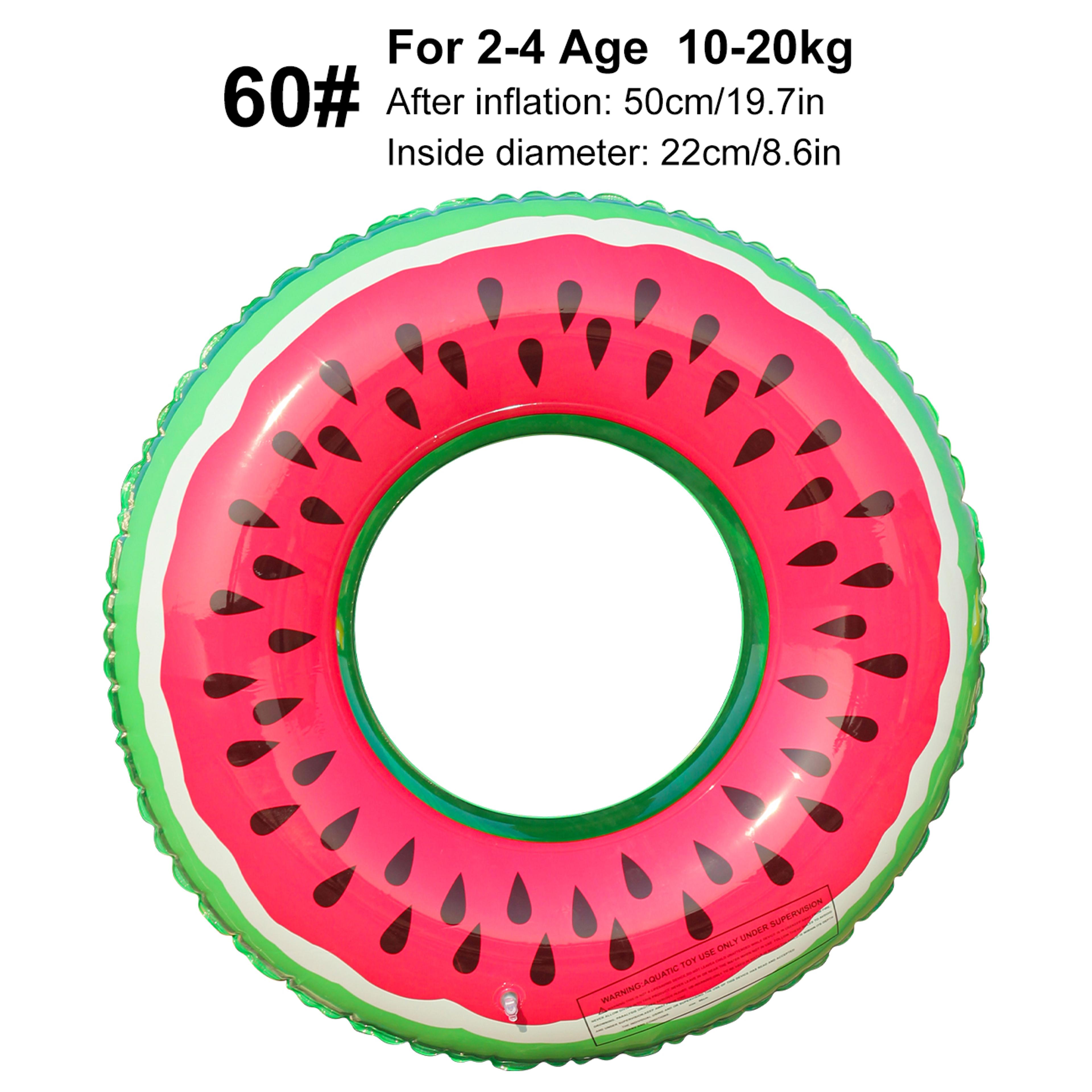 Watermelon Inflatable Swim Ring Pool Float For Beach Pool  Summer Fun 5
