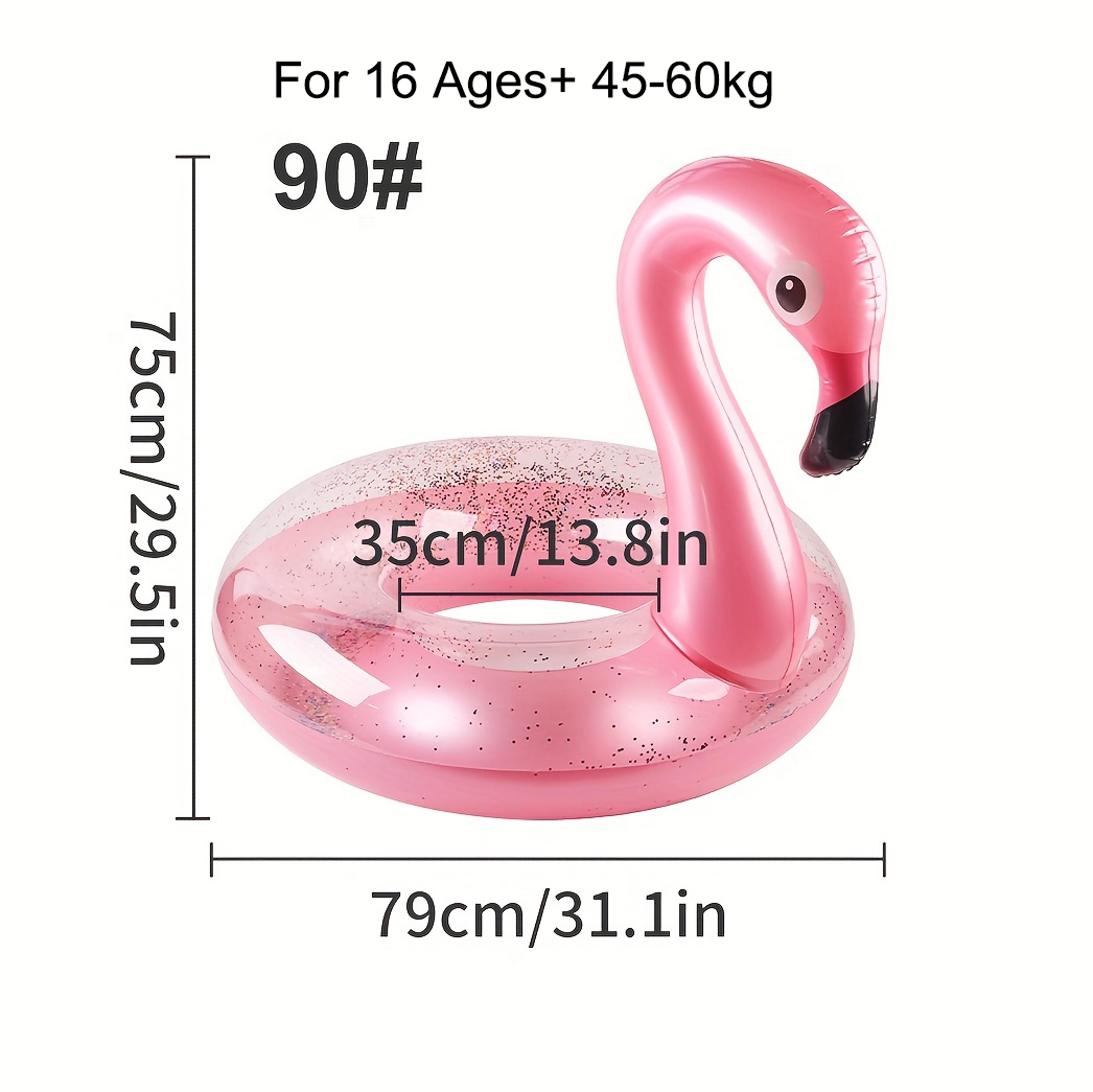 Flamingo Pool Float Inflatable Swim Ring For Adults  Kids Summer Beach Fun 5