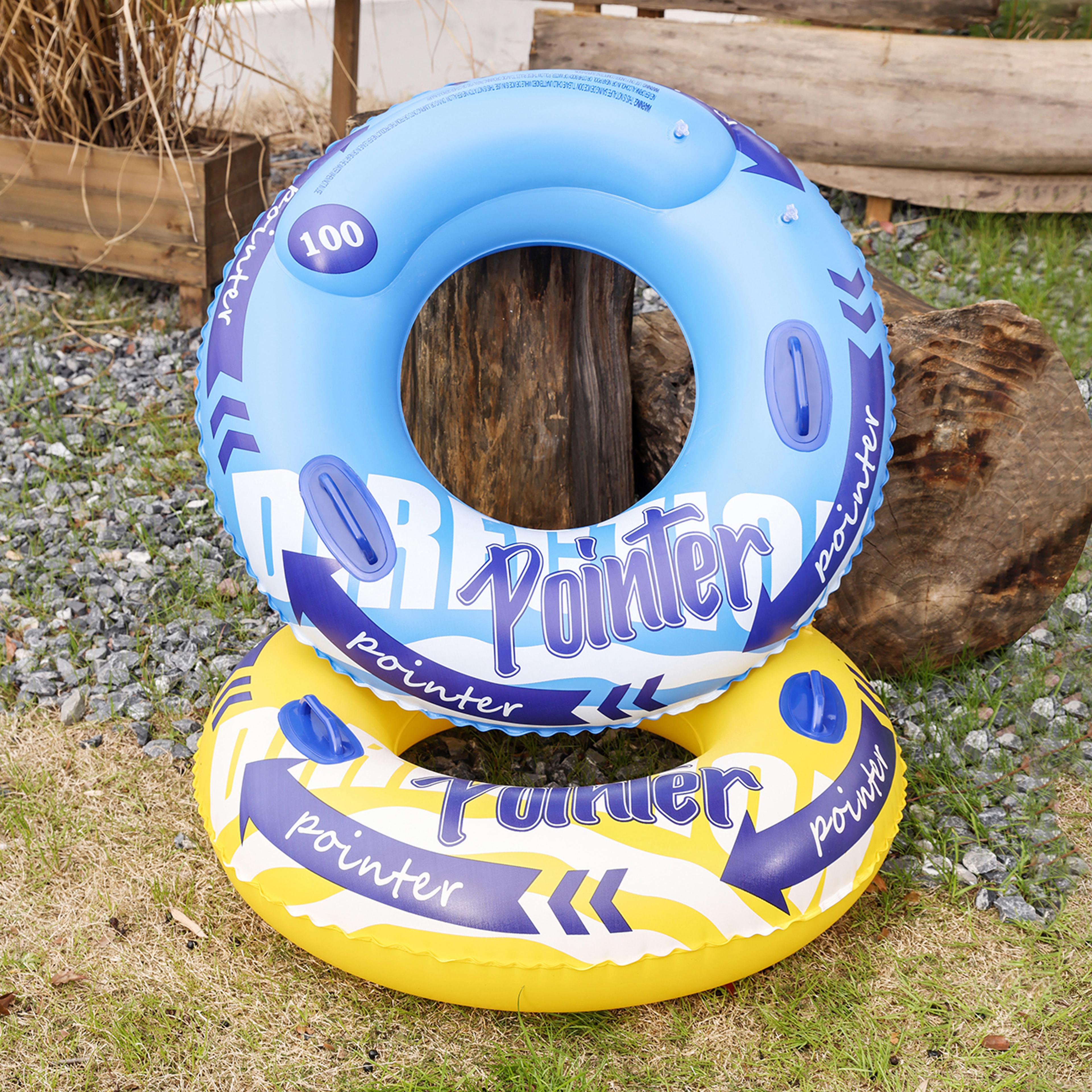 Double Bubble Inflatable Pool Float Ring For Adults  Kids Beach Swimming Tube 3