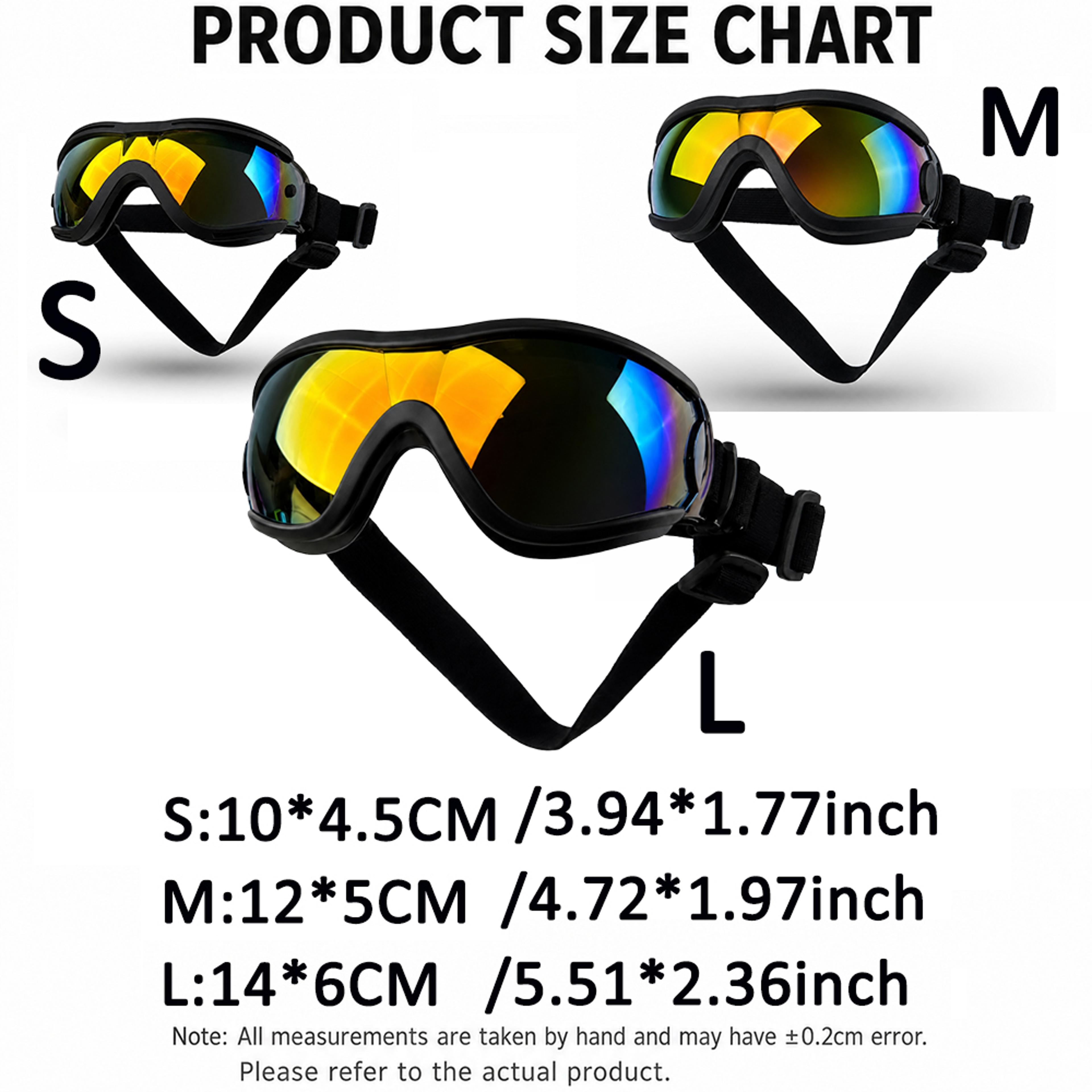 UV Protection Dog Sunglasses For Small  Medium Pets Outdoor Riding Goggles 4
