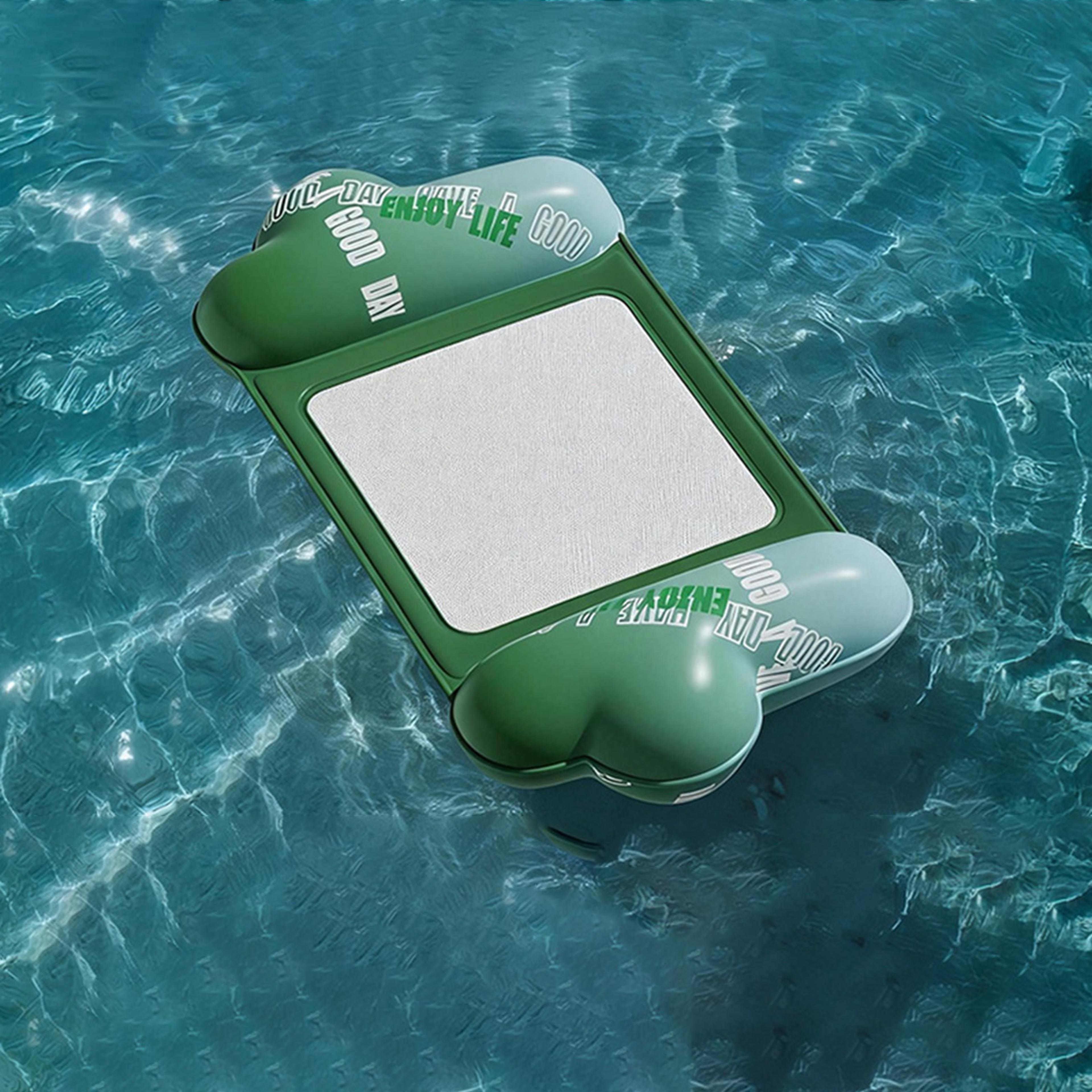 Inflatable Pool Float Lounger With Mesh Water Hammock For Adults 9