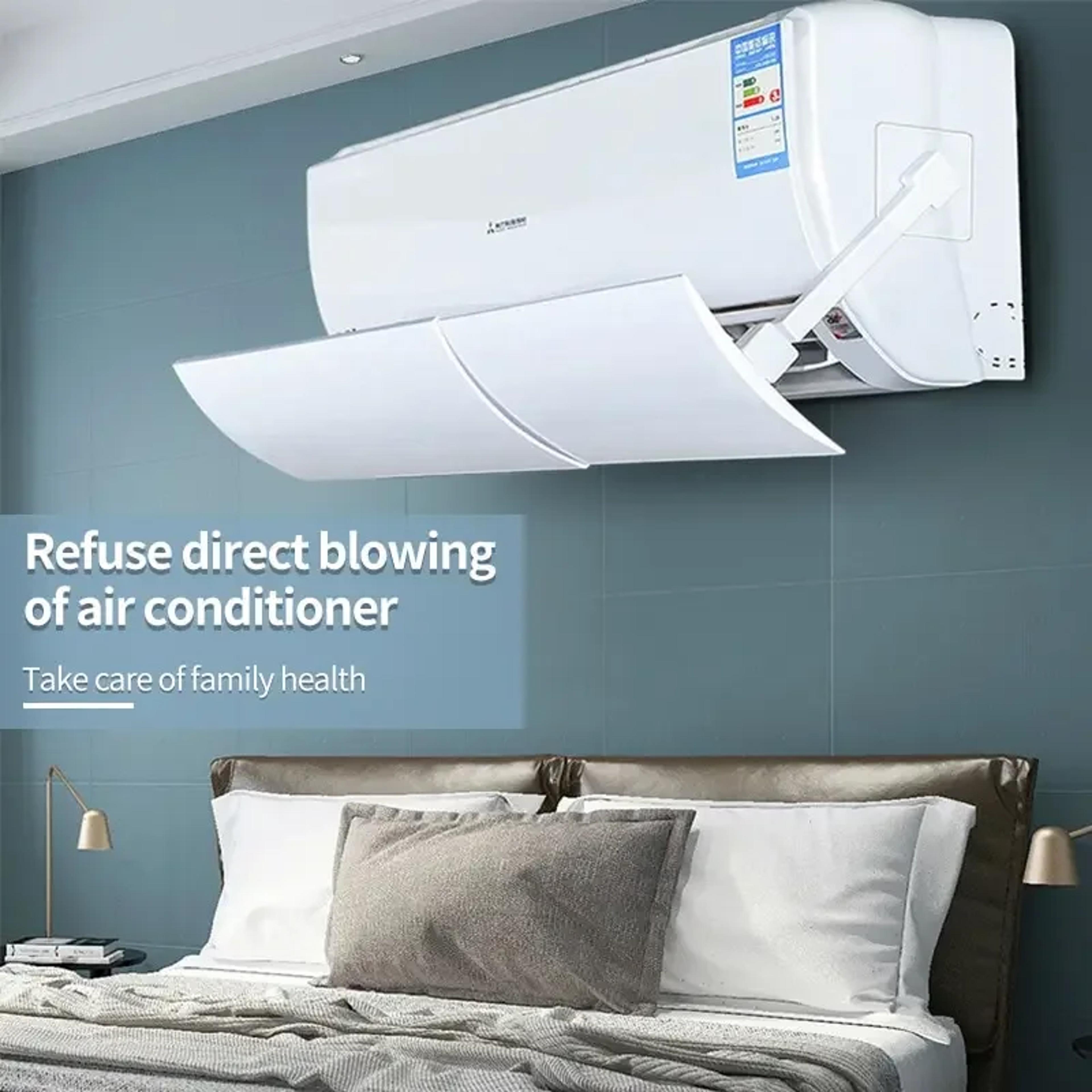 Universal Air Conditioner Deflector Adjustable AC Wind Deflector For Comfortable Even Airflow 1