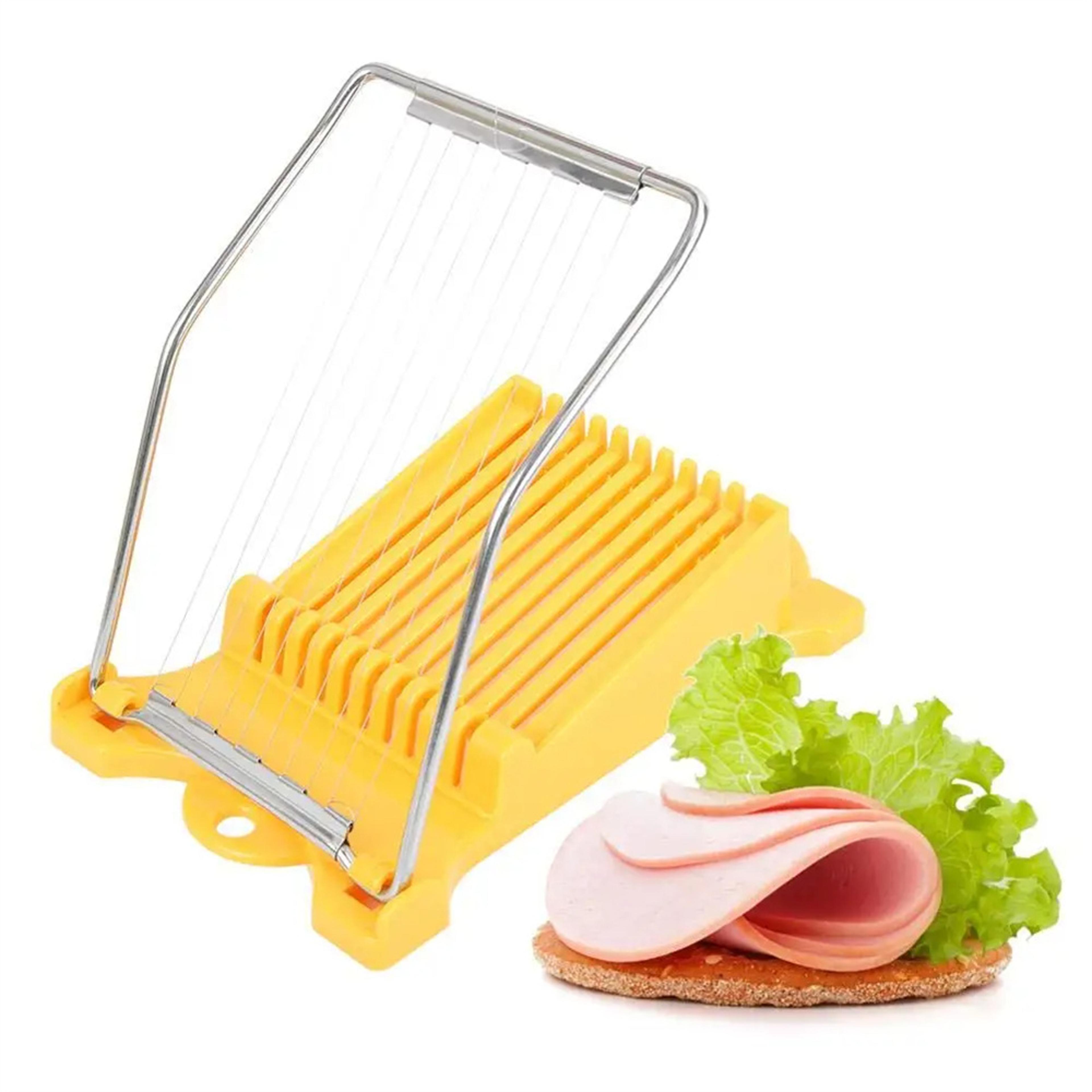 Multi Function Egg Slicer Stainless Steel Food Slicer For Eggs Cheese Fruit  Luncheon Meat 3