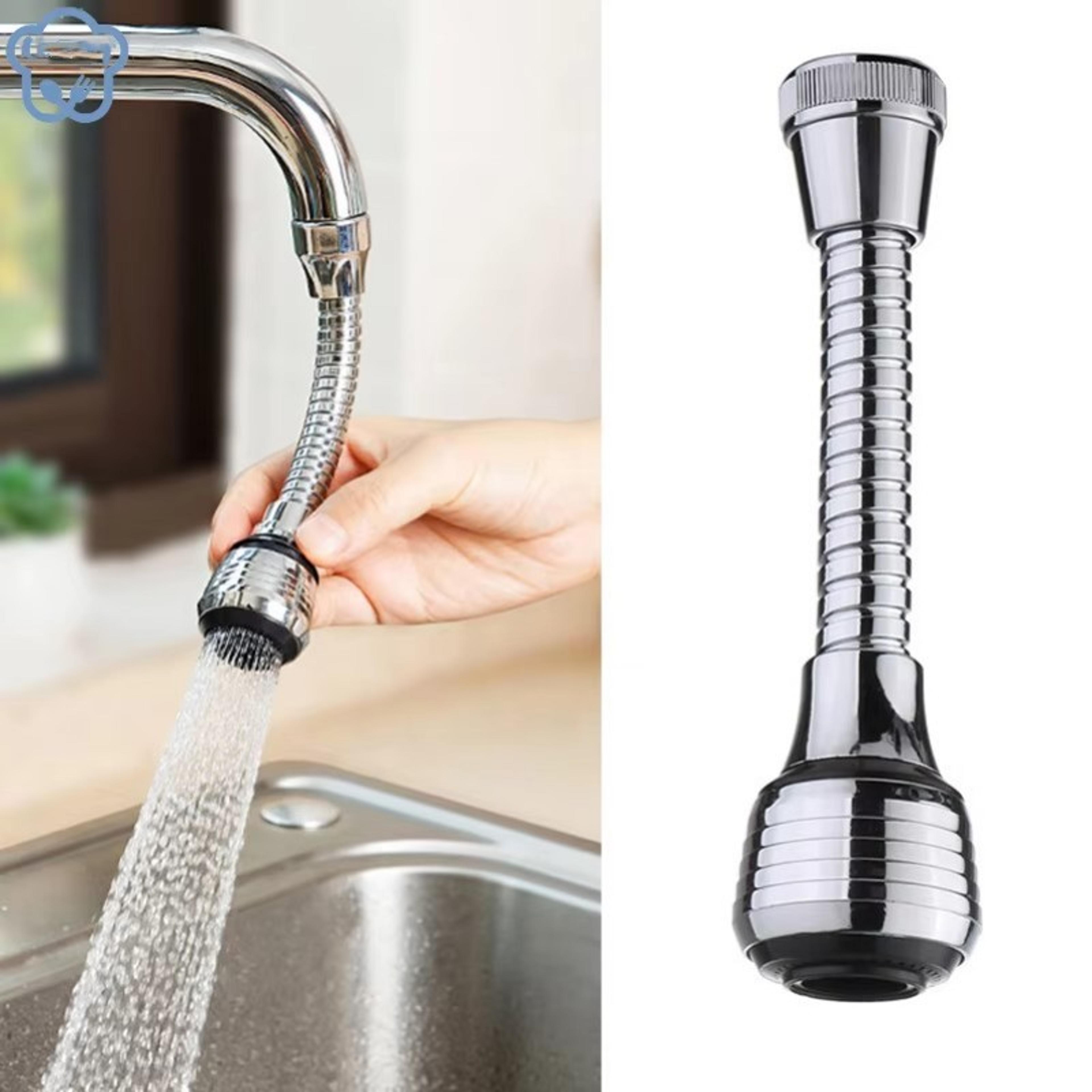 Faucet Extender With Dual Spray Modes High Pressure Water Saving Kitchen Faucet Aerator 1