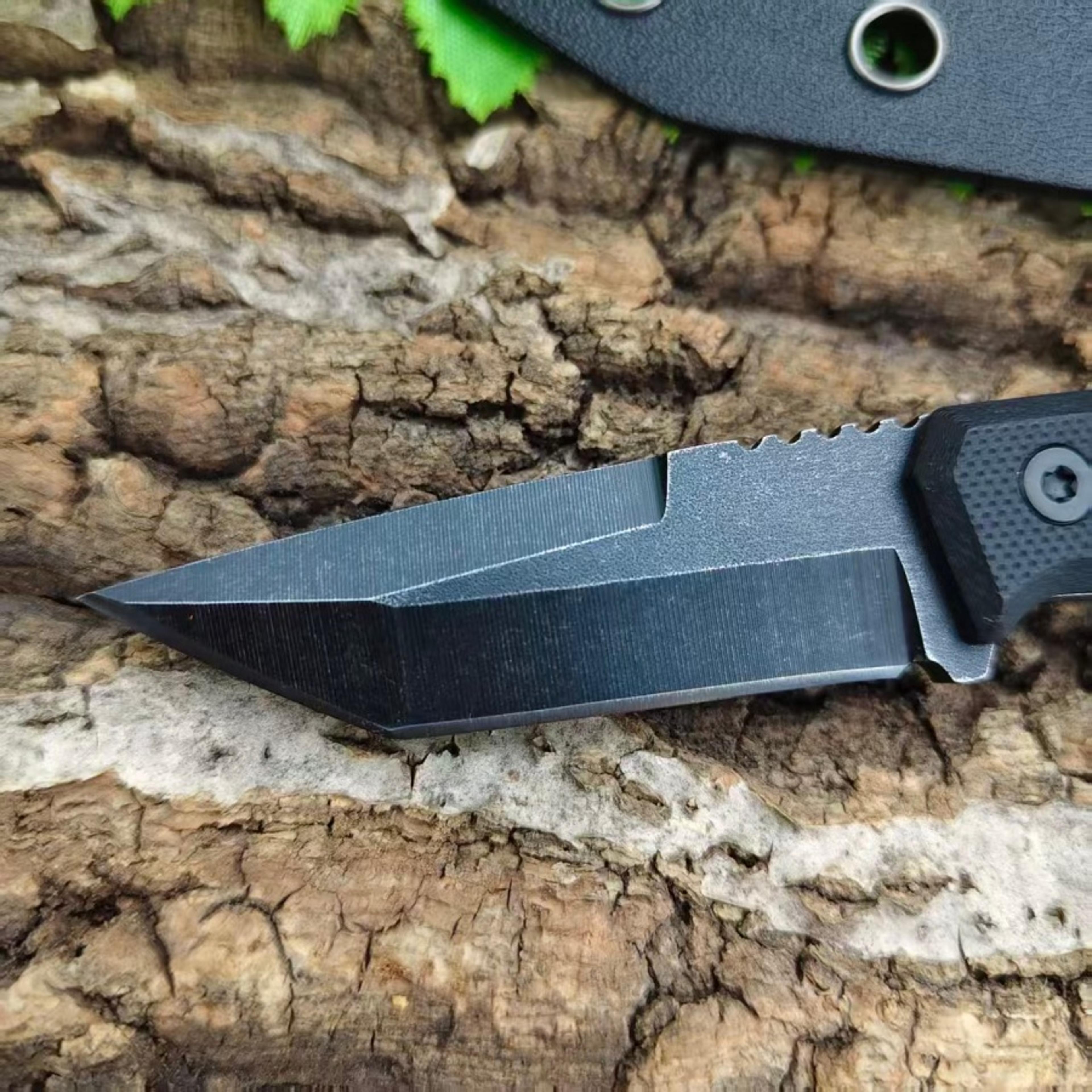 Neck Knife Mini Fixed Blade EDC Camping Knife With Sheath 1