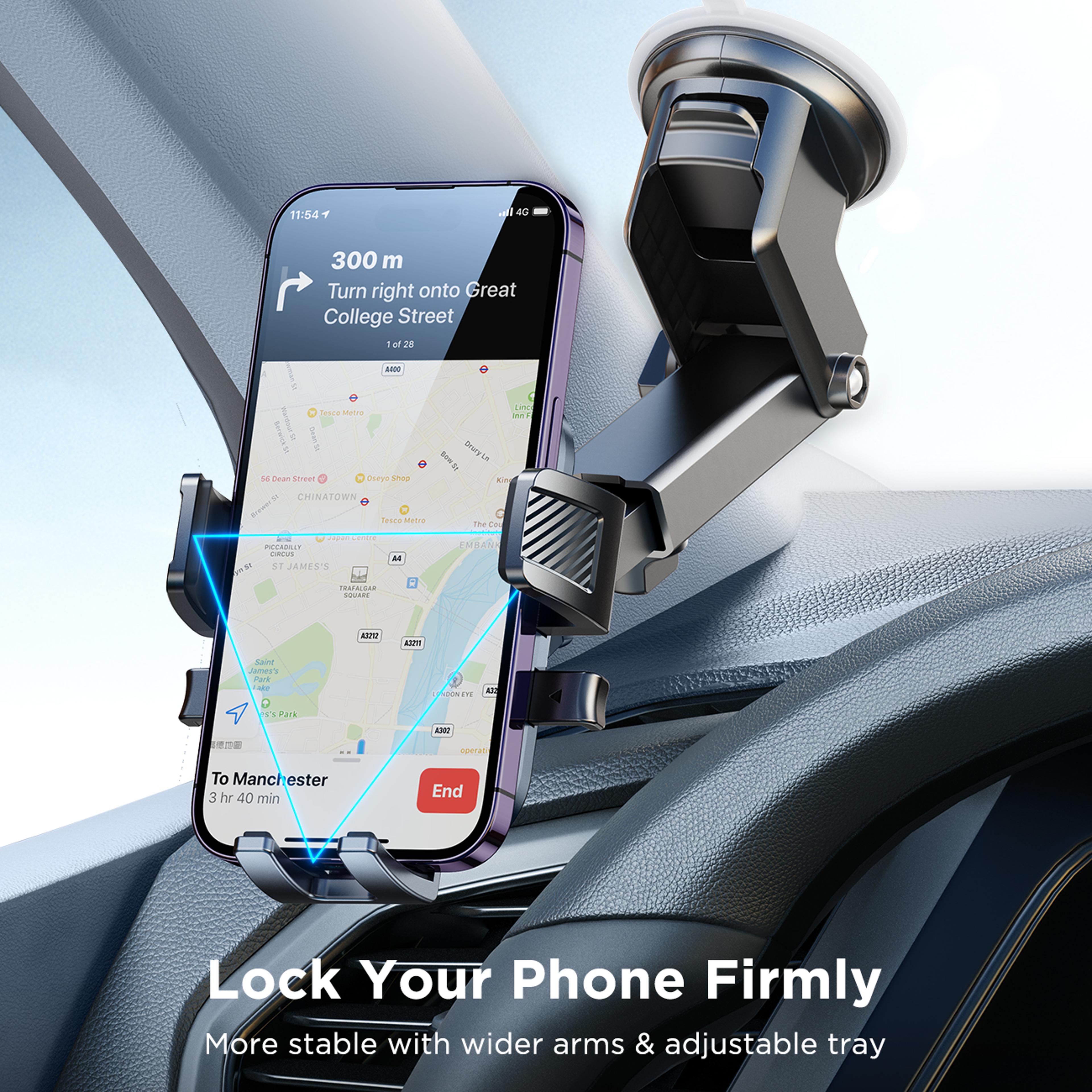 Universal Car Phone Holder With Strong Suction Cup Dashboard Phone Mount 1