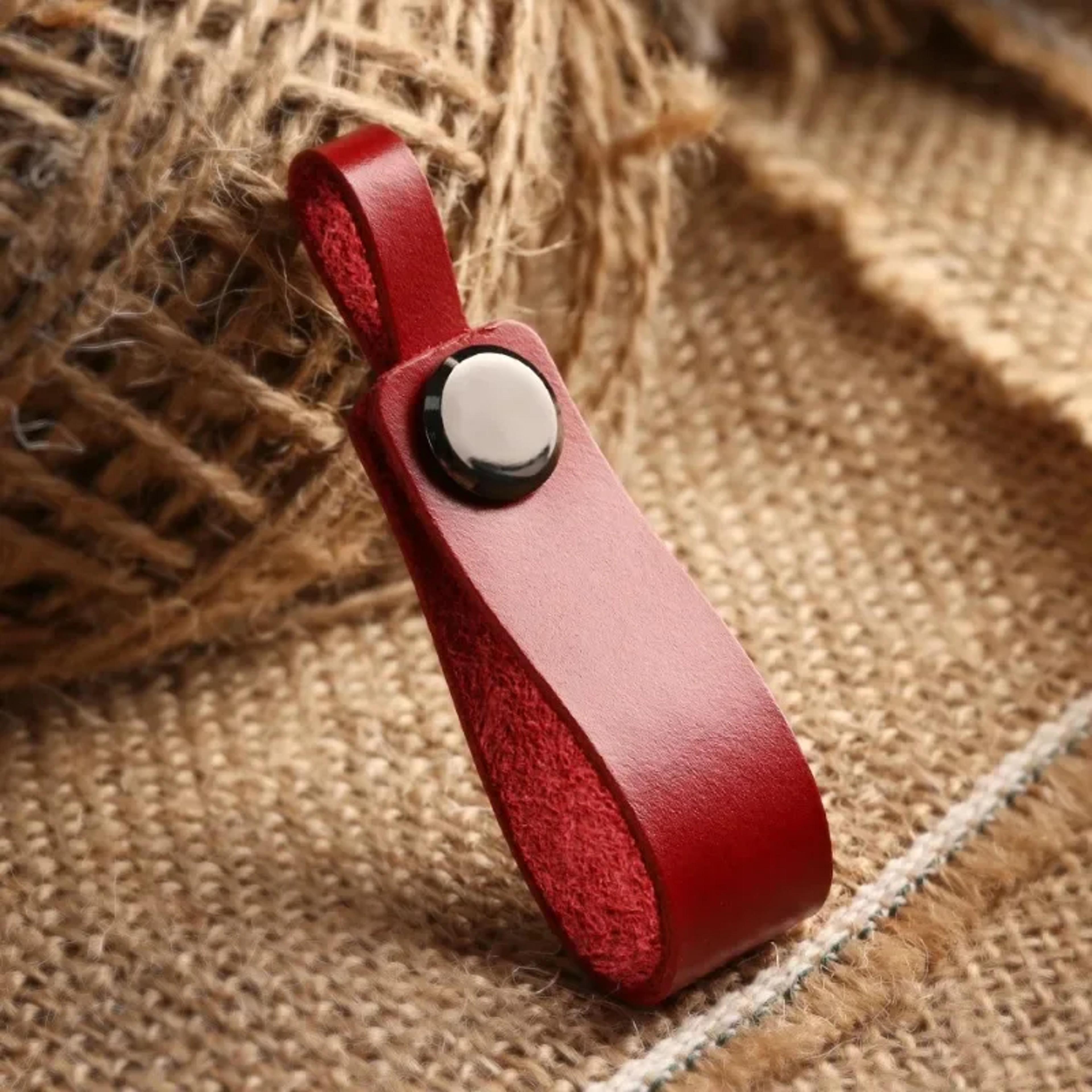 Personalized Leather Keychain Custom Engraved Name Key Ring For Car Keys  Everyday Carry 3