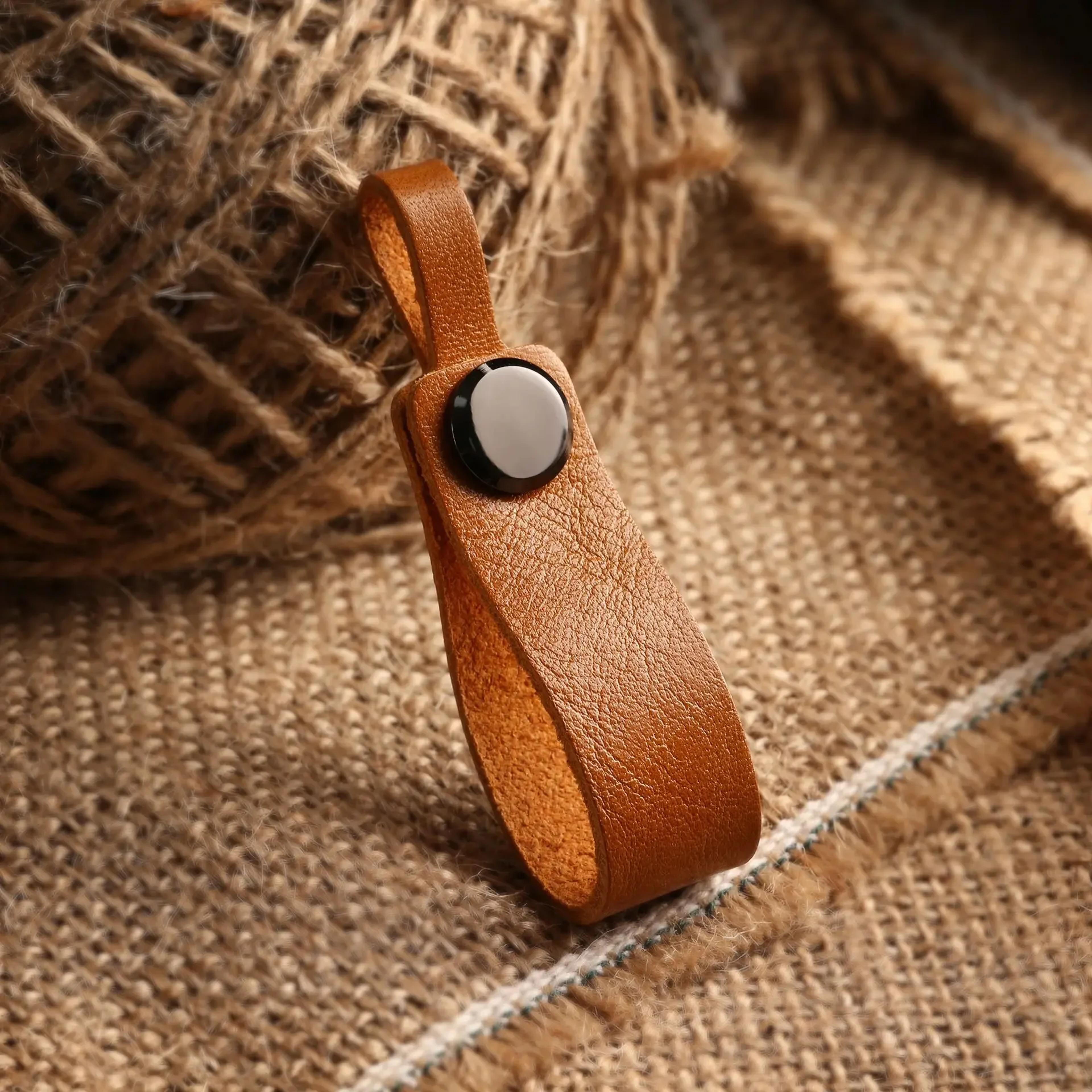 Personalized Leather Keychain Custom Engraved Name Key Ring For Car Keys  Everyday Carry 10