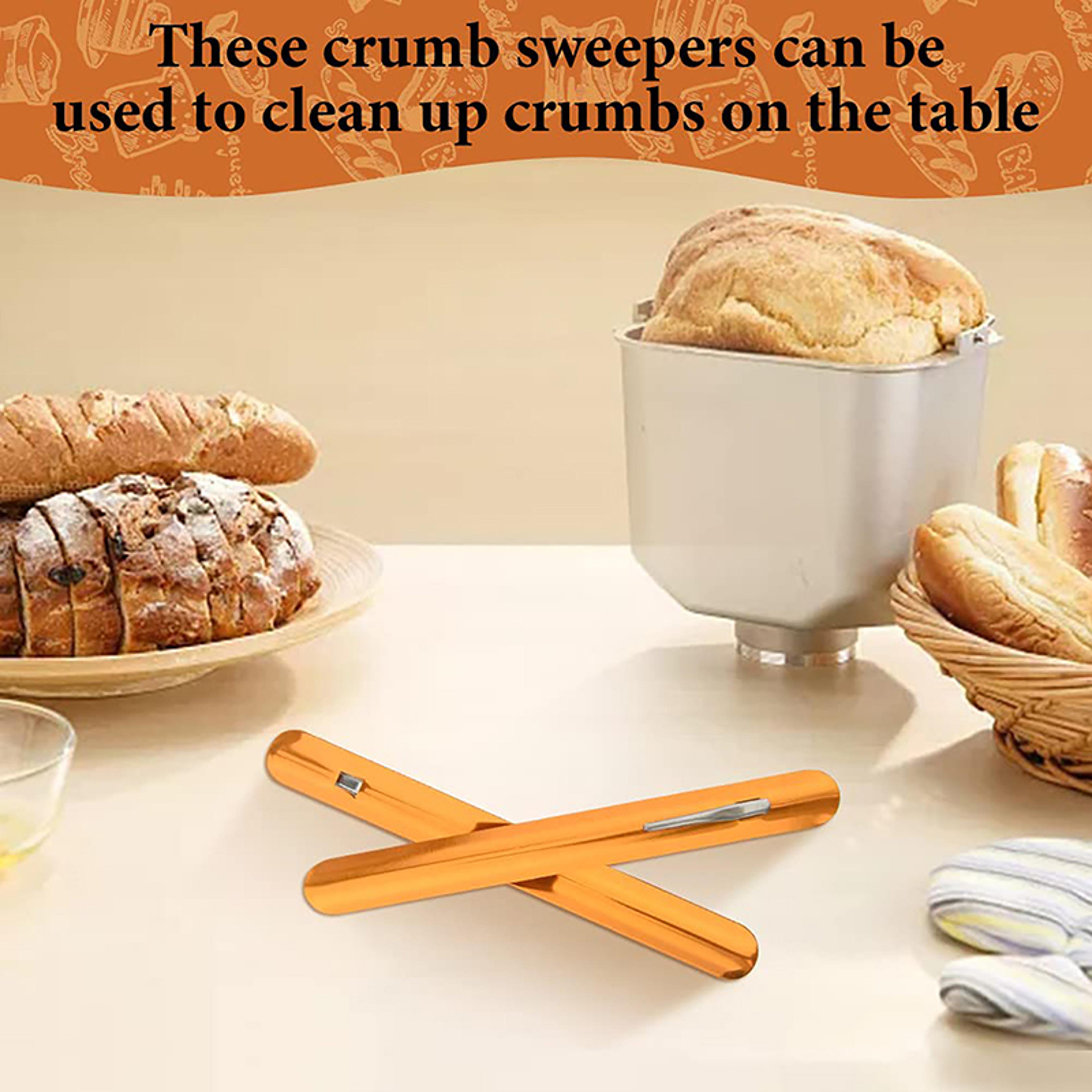 Premium Crumb Cleaner Stainless Steel Table Crumber  Bread Crumb Scraper For Home  Restaurant 1