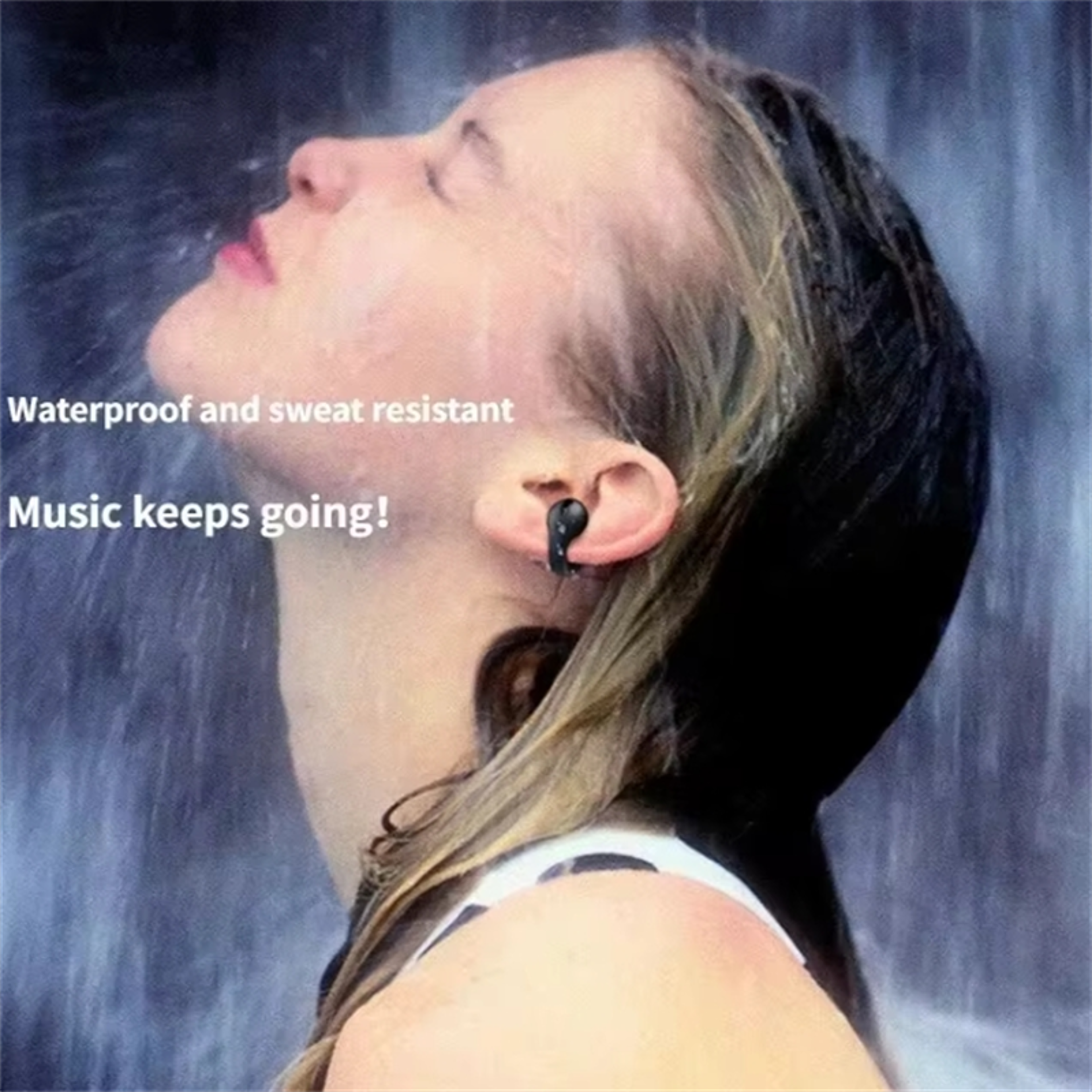 Bluetooth Earbuds With Touch Control HiFi Stereo Sound  Charging Case For Sports And Everyday Use 3