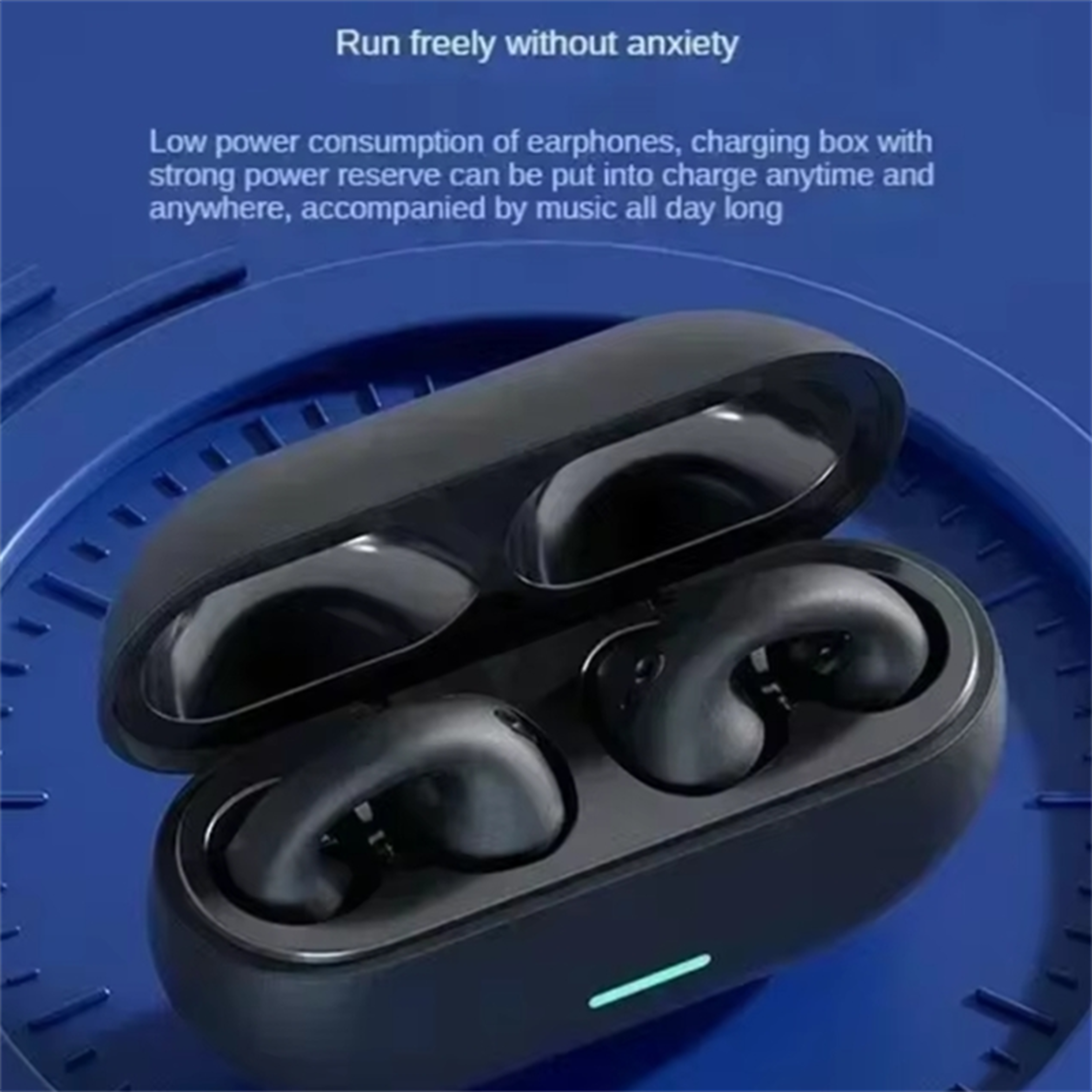 Bluetooth Earbuds With Touch Control HiFi Stereo Sound  Charging Case For Sports And Everyday Use 4