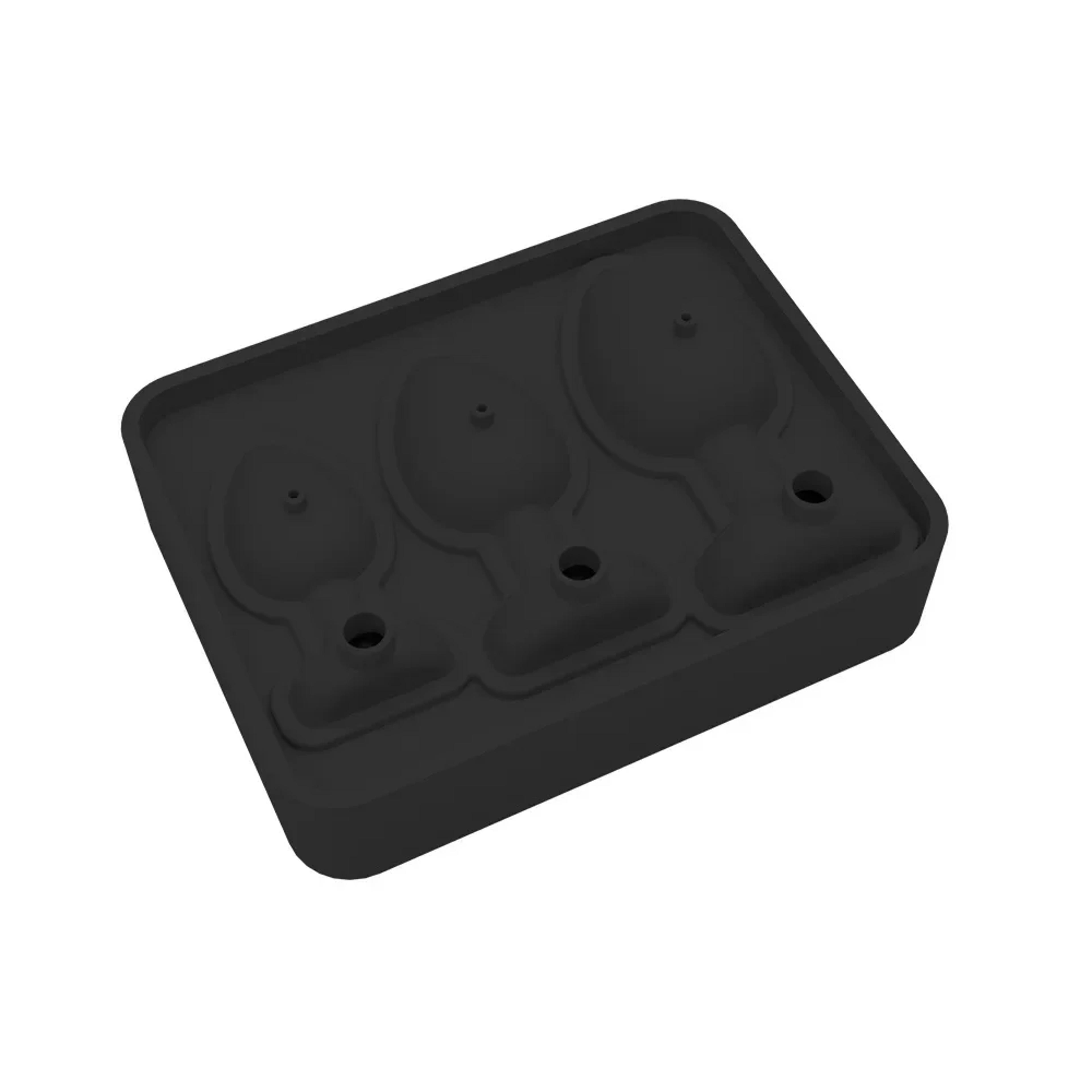 Frost Hot Silicone Ice Cube Mold For Ice Shot Glasses Whiskey Ice Mold  Cocktail Ice Tray 6