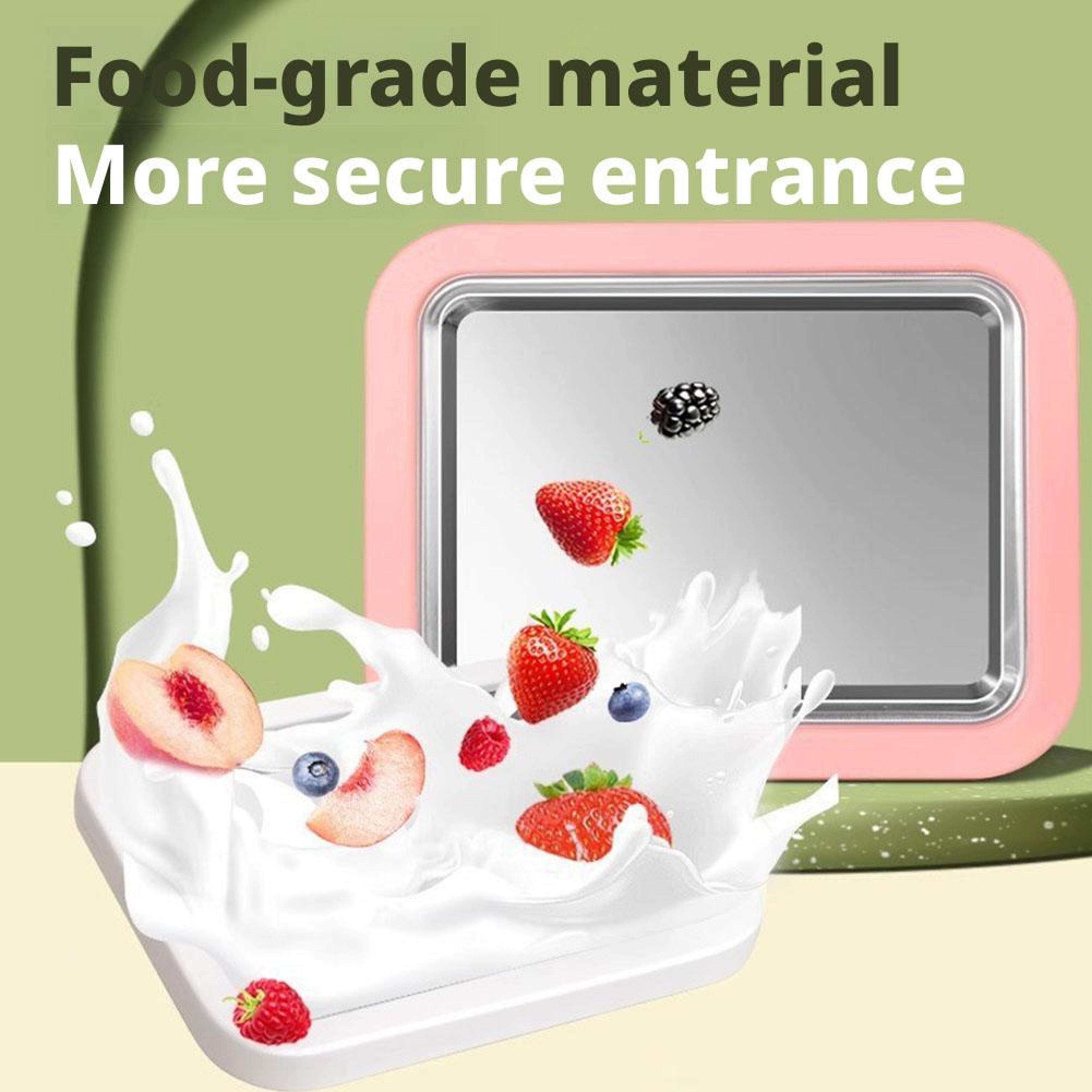 Arctic Roll Rolled Ice Cream Maker Kit Portable Instant Ice Cream Maker With Freeze Plate 3