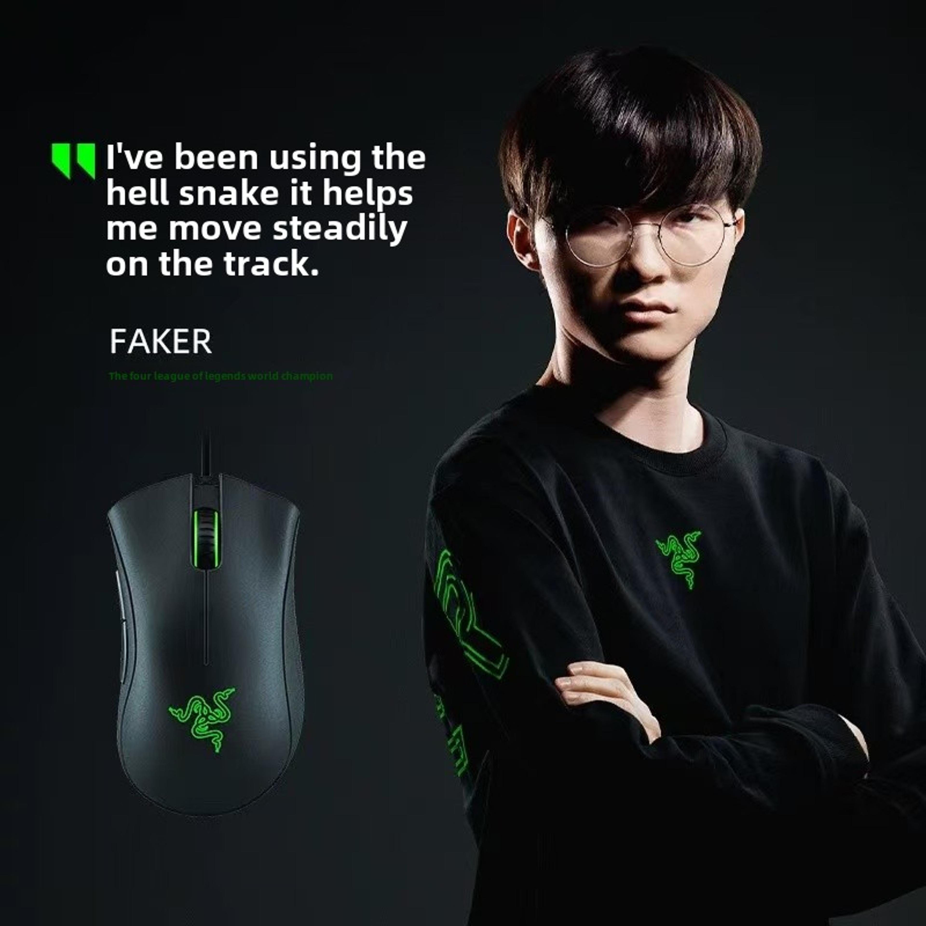 Razer Viper Standard Edition DPI Wired Gaming Mouse For PC With Ergonomic Grip 4