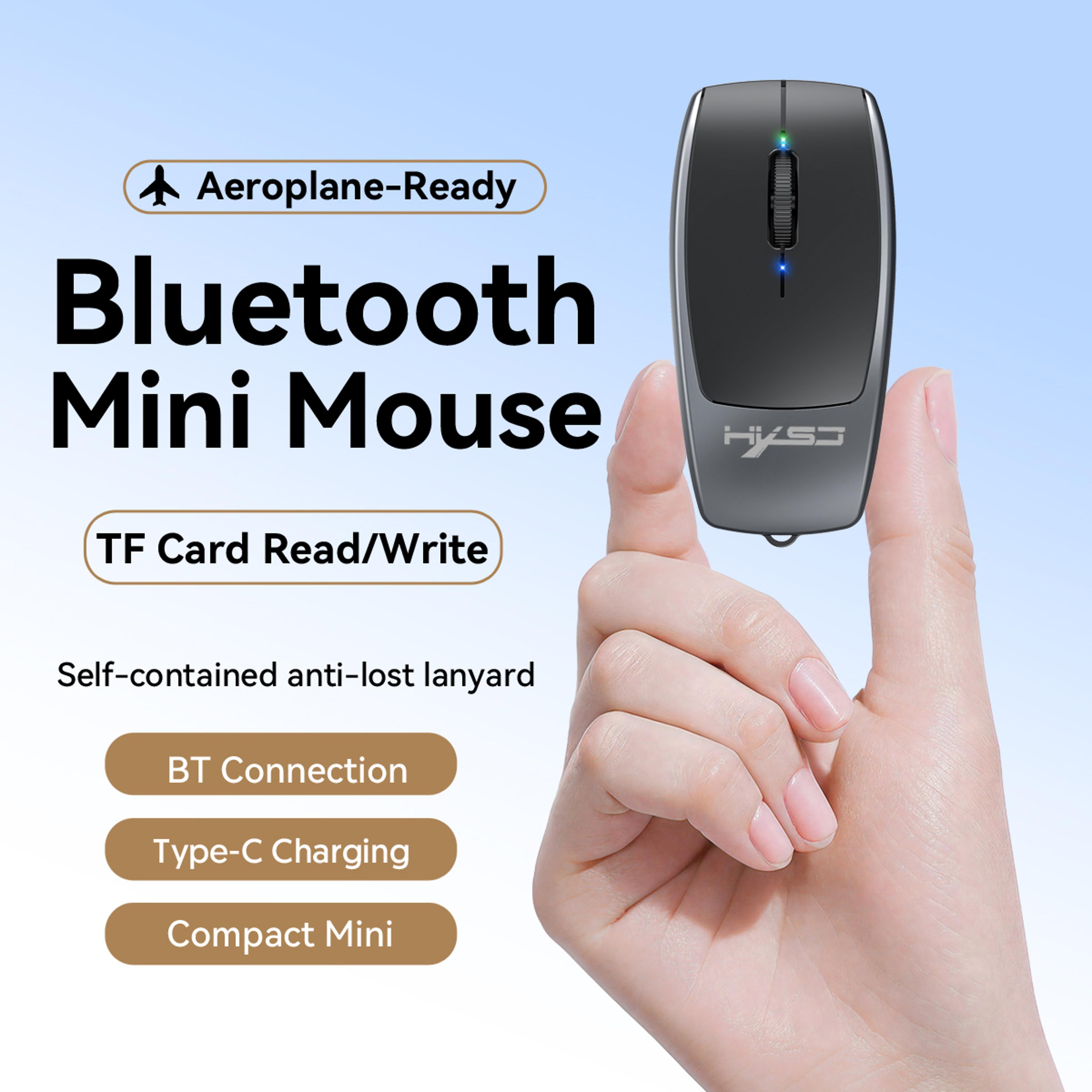 Rechargeable Bluetooth Wireless Mouse With Silent Click  Adjustable DPI For Laptop Tablet  Phone 2