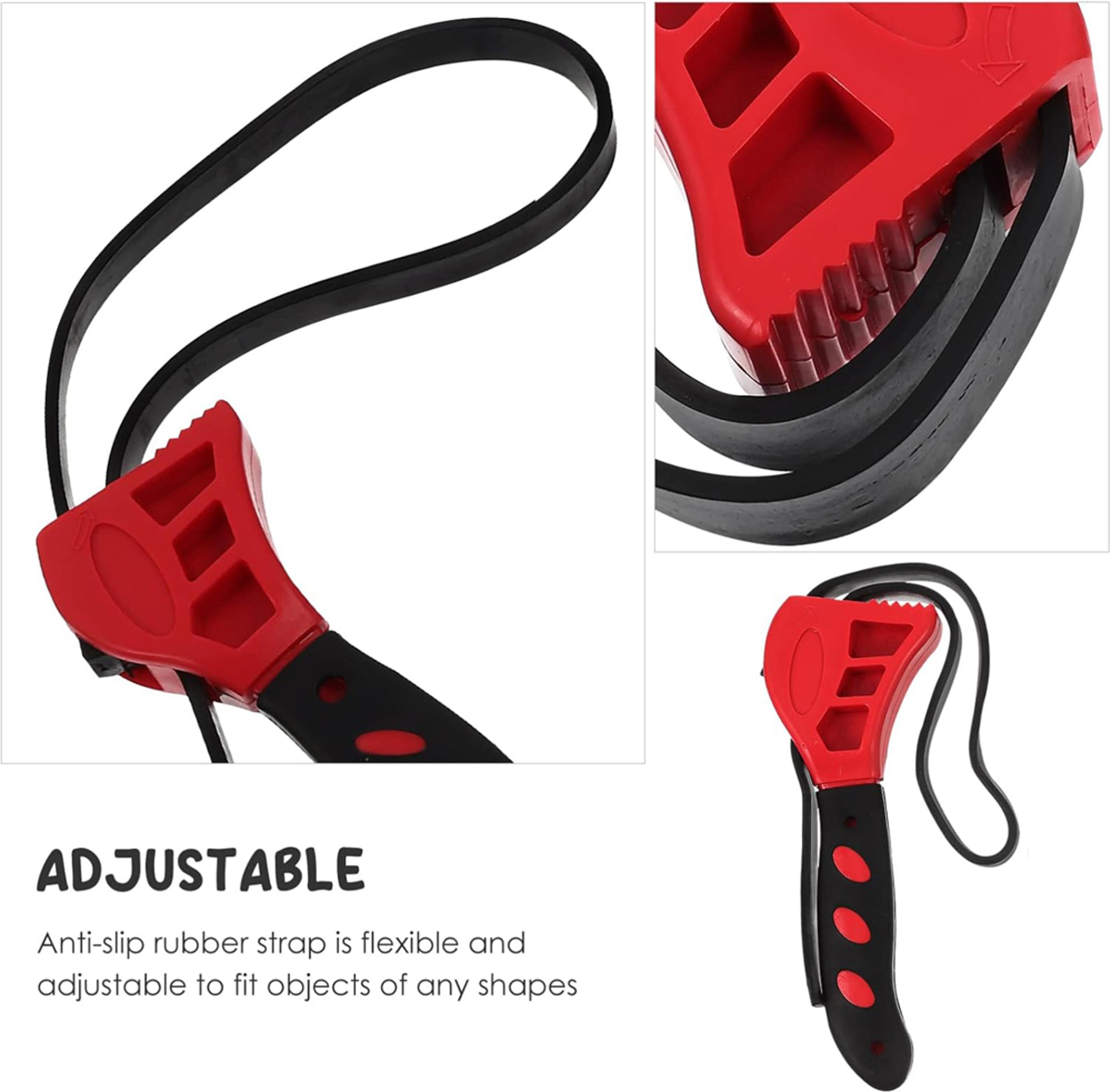 Adjustable Oil Filter Wrench Strap Tool For Easy Filter Removal 3