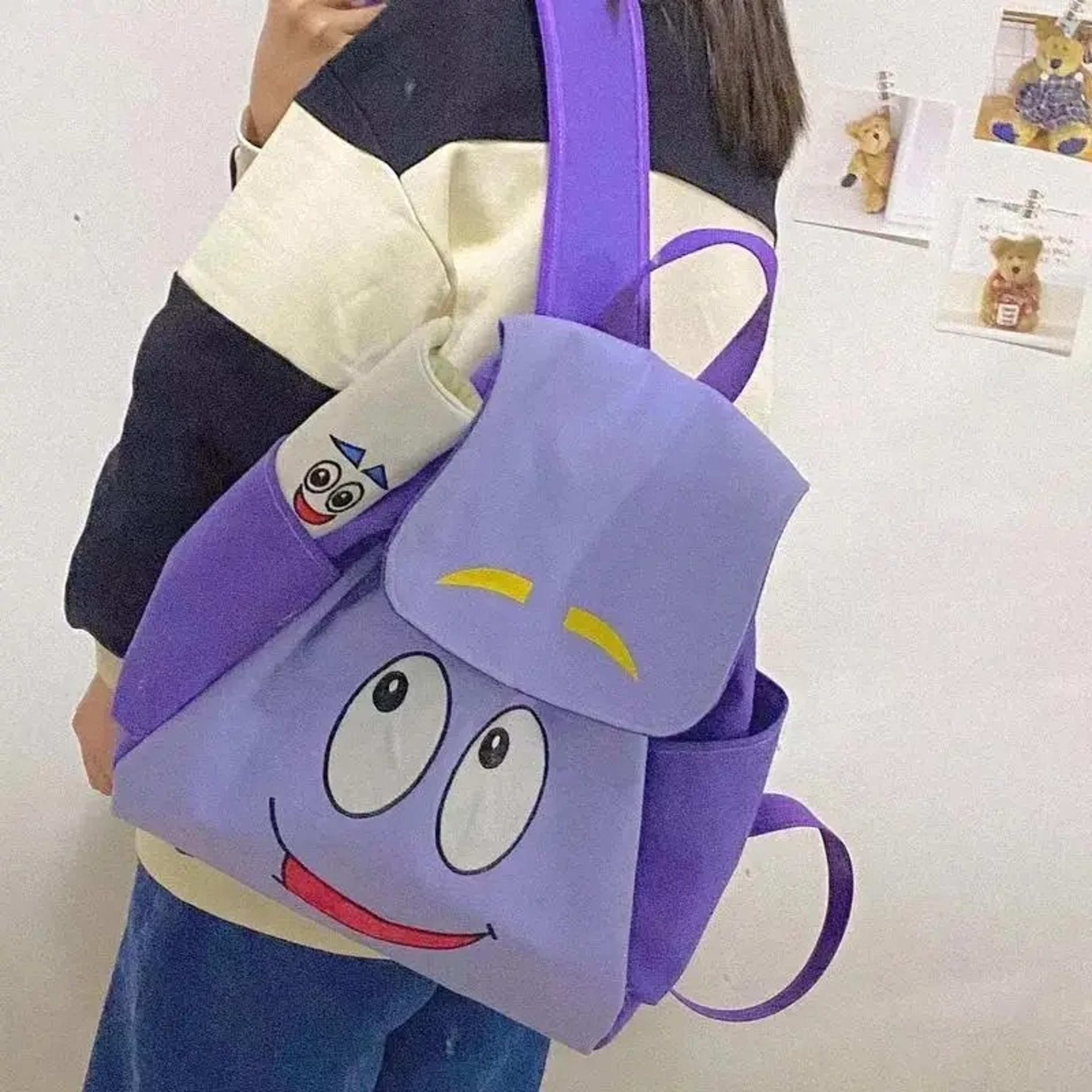 Dora The Explorer Back To School Backpack With Pencil Case Kids School Backpack Set 2
