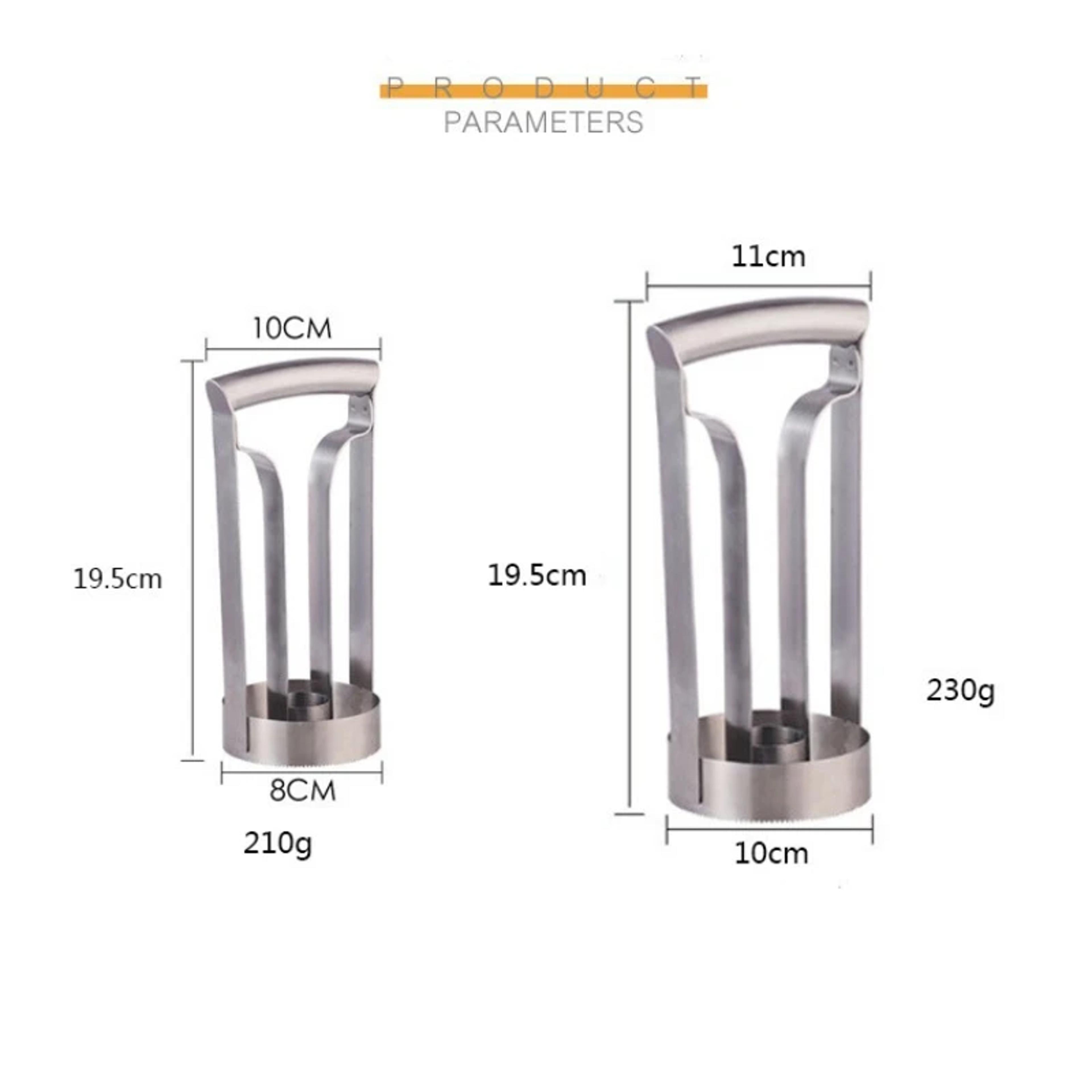 Premium Pineapple Corer Stainless Steel Slicer Tool With Back To School Backpack For Easy Fruit Pre 5