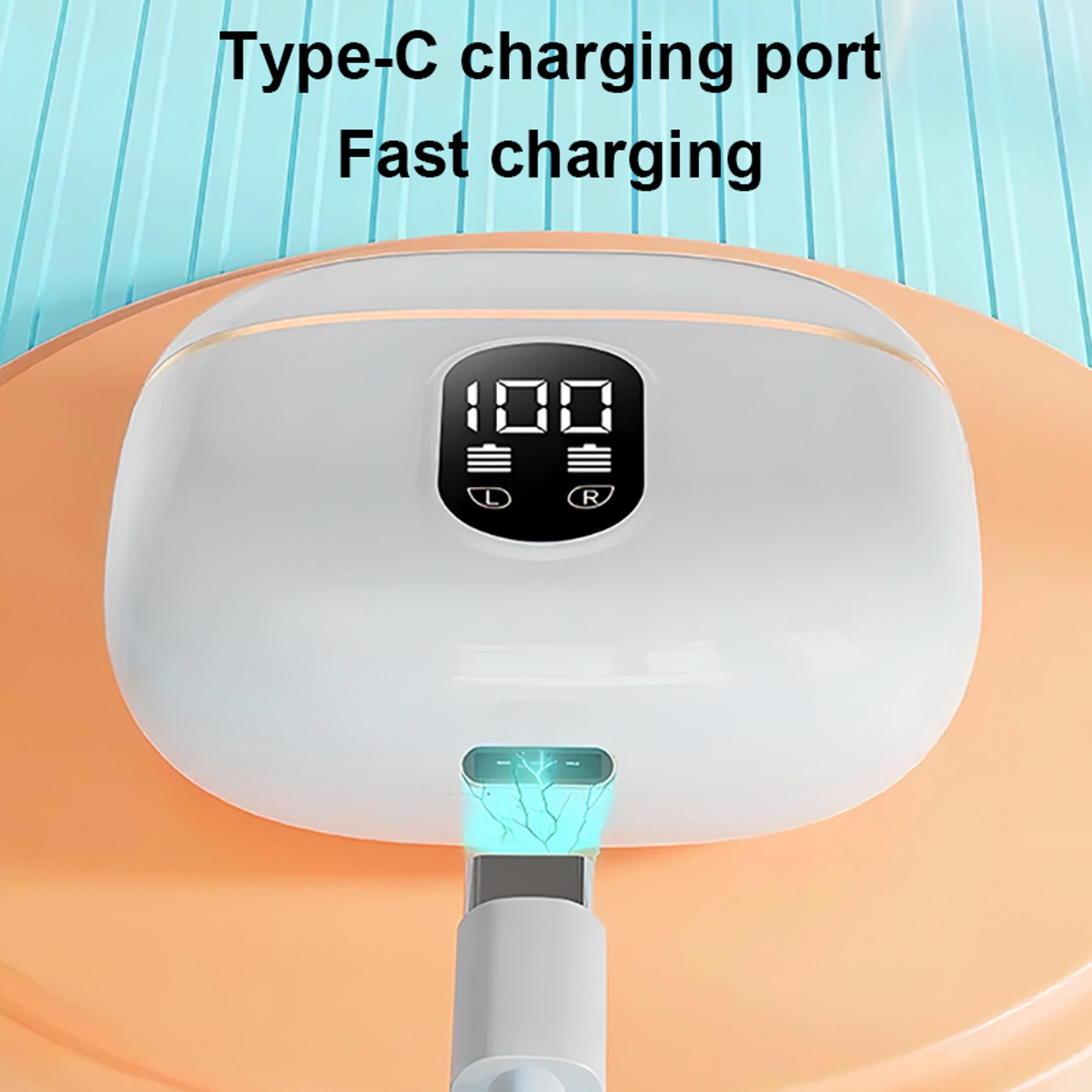 Plus Bluetooth Earbuds With HiFi Stereo Sound  Wireless Charging Case 5