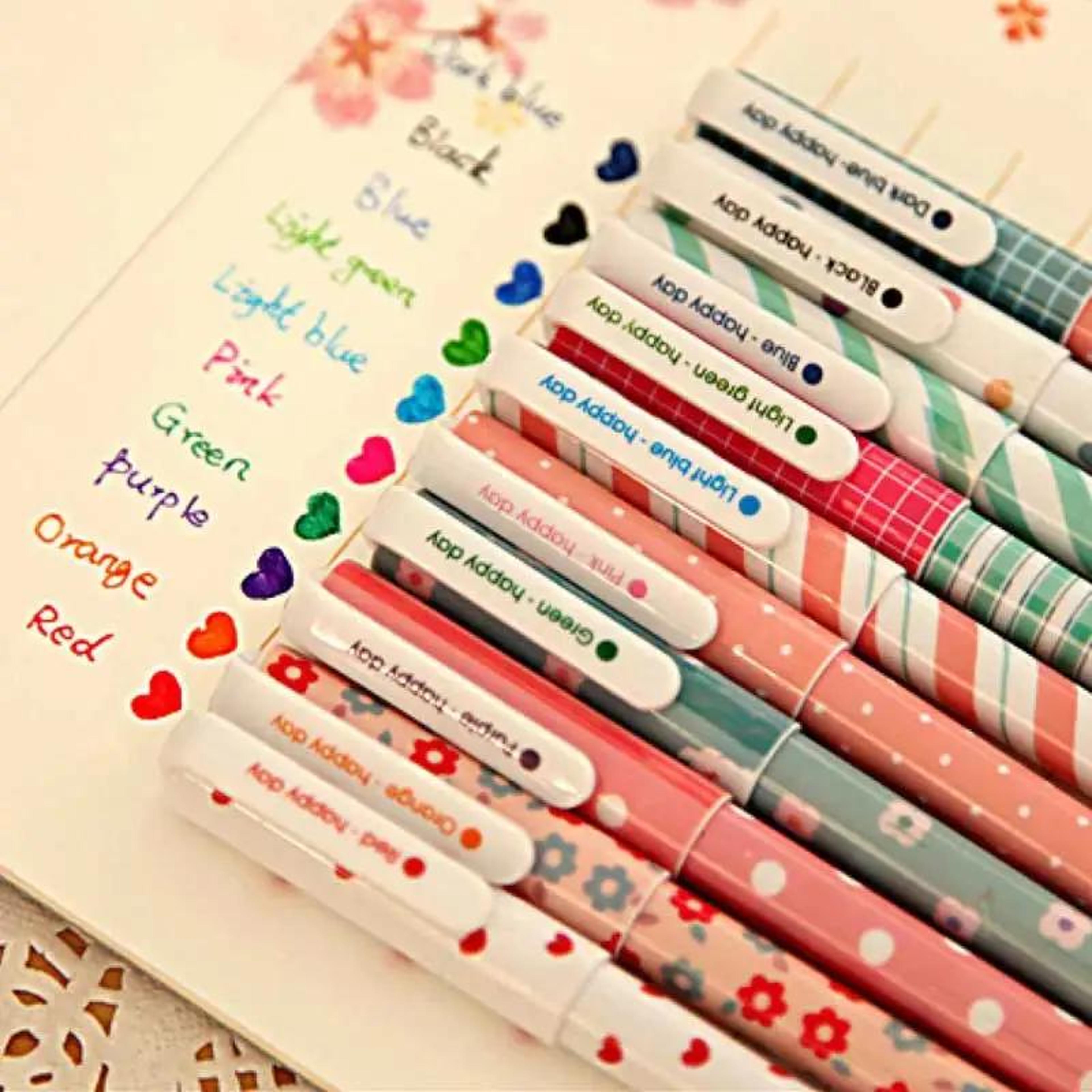 Cute Gel Pens Set For Back To School With Fine Tip Colorful Kawaii Pens 4