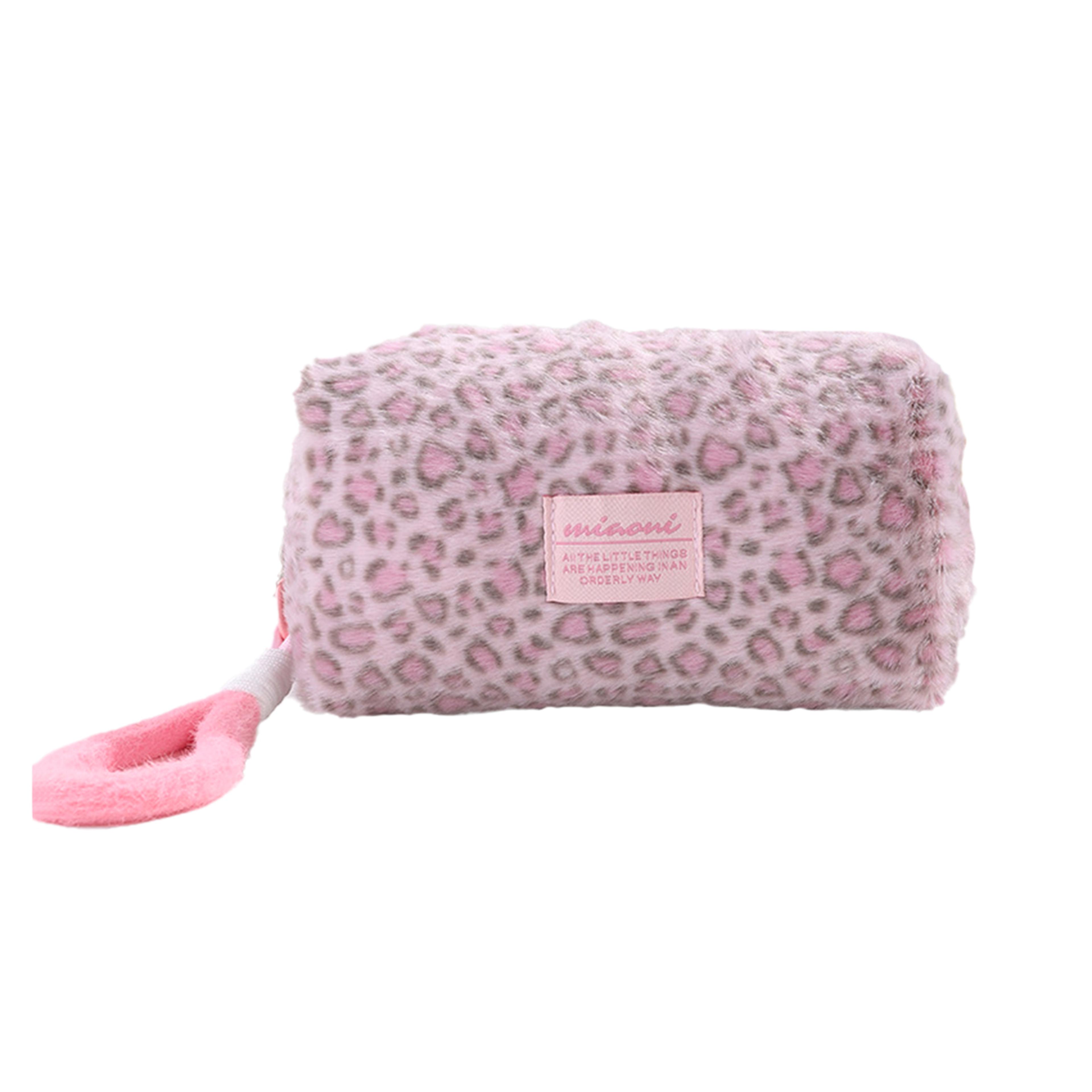 Large Leopard Print Pencil Case For Back To School Soft Stationery Organizer Storage Pouch 10