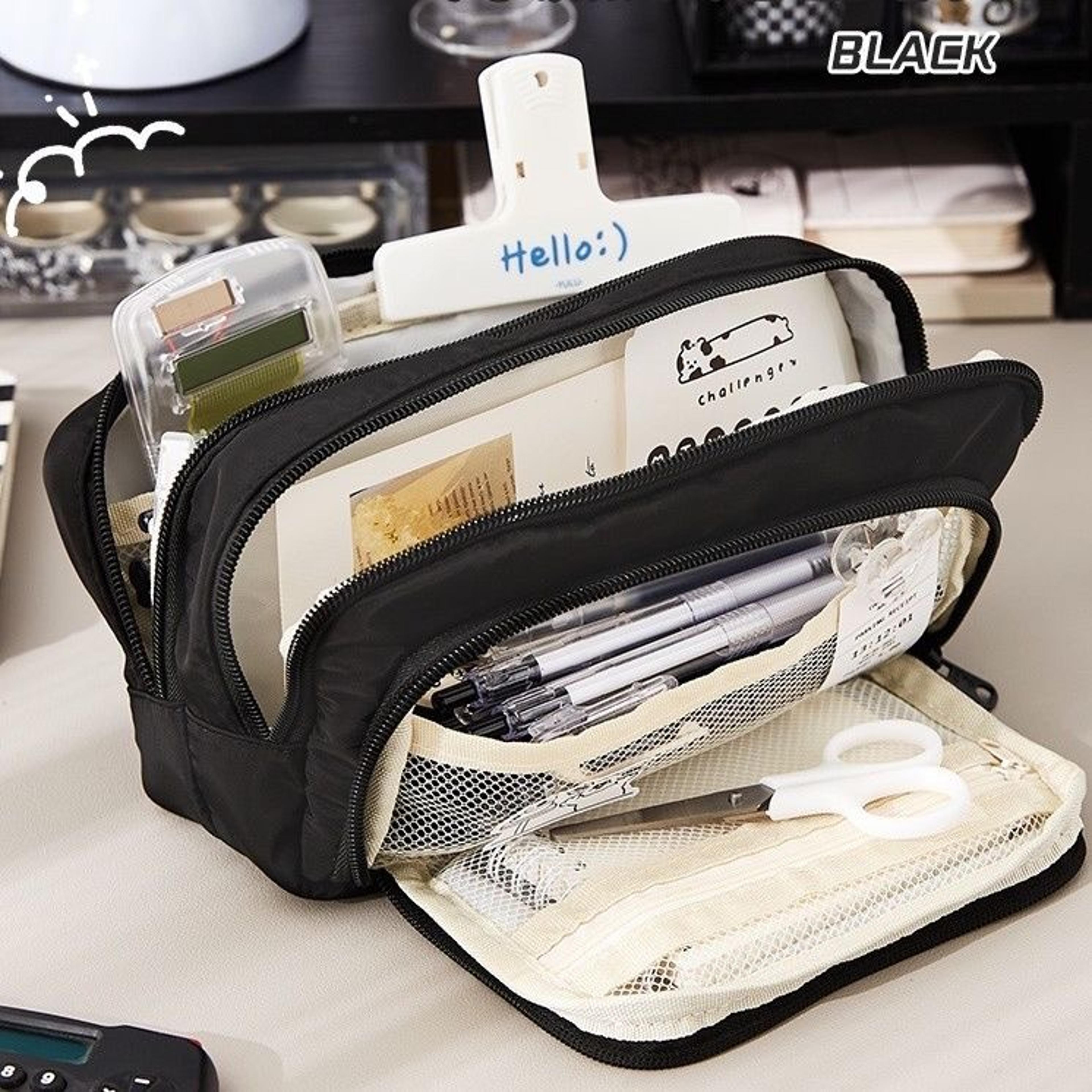 Large Capacity Pencil Case For School  Office Back To School Portable Pen Organizer Pouch 10