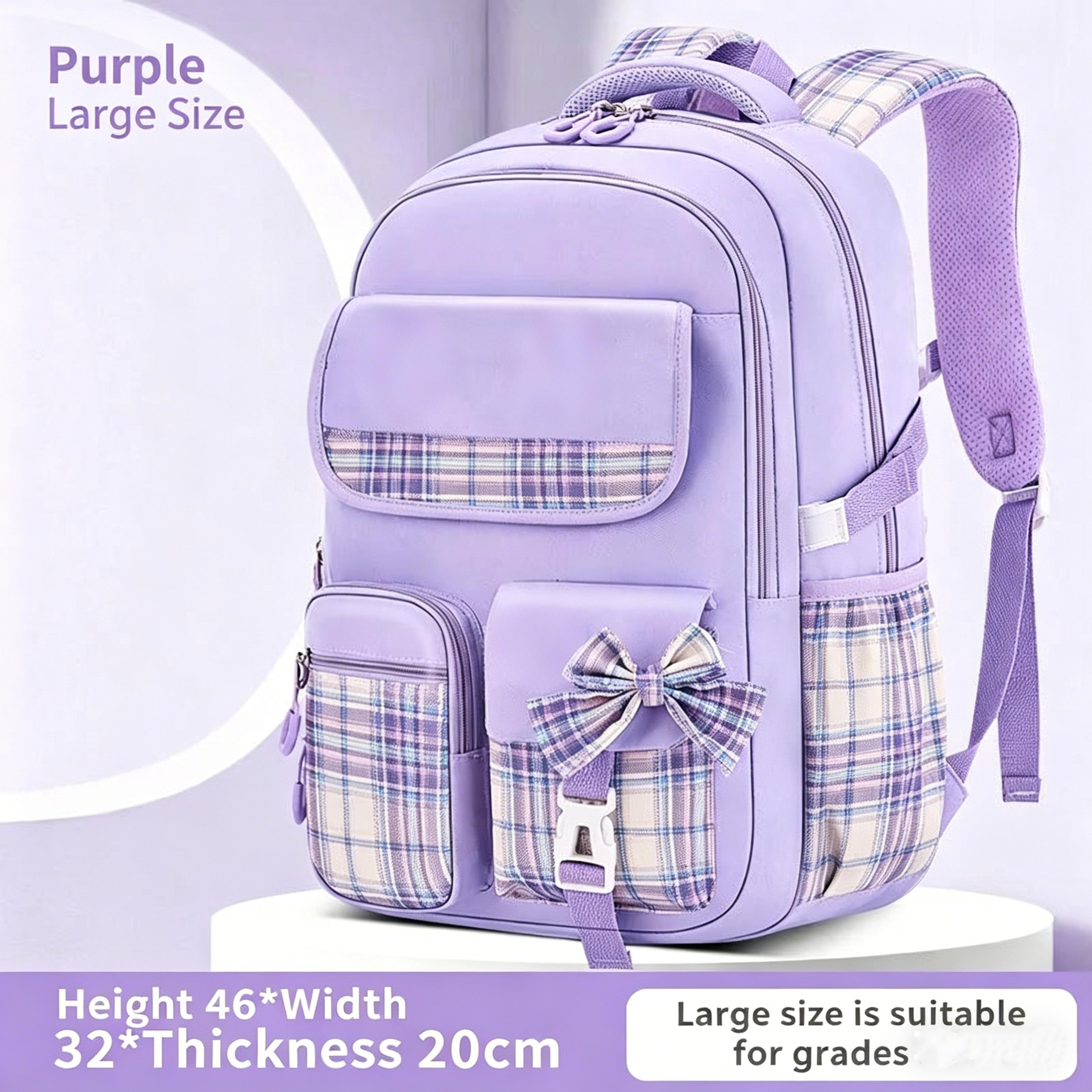 Back To School SpineGuard Girls School Backpack With Waterproof Large Capacity Design 1