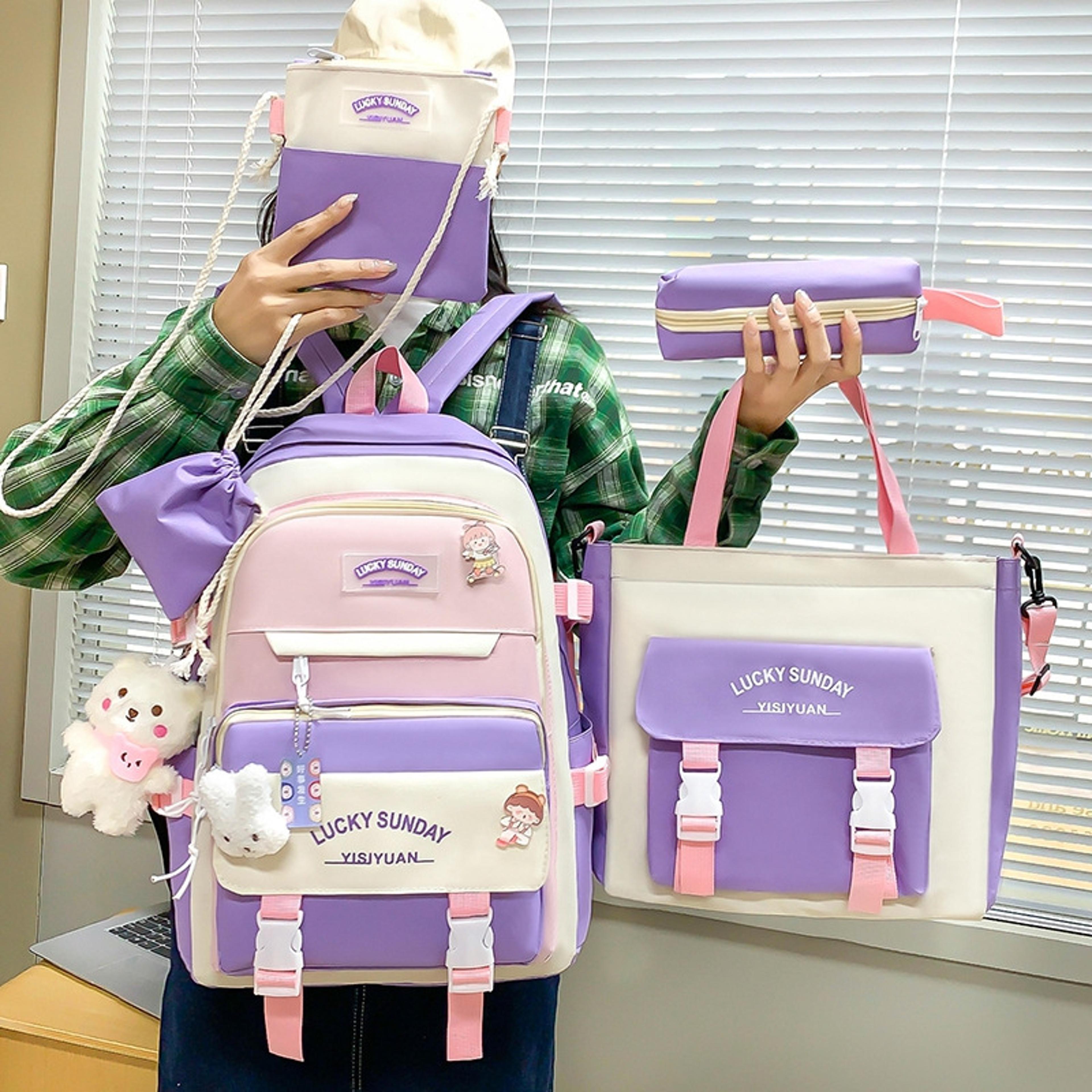 Smart Style School Backpack For Girls Large Capacity Back To School Backpack For School Travel  Dai 0