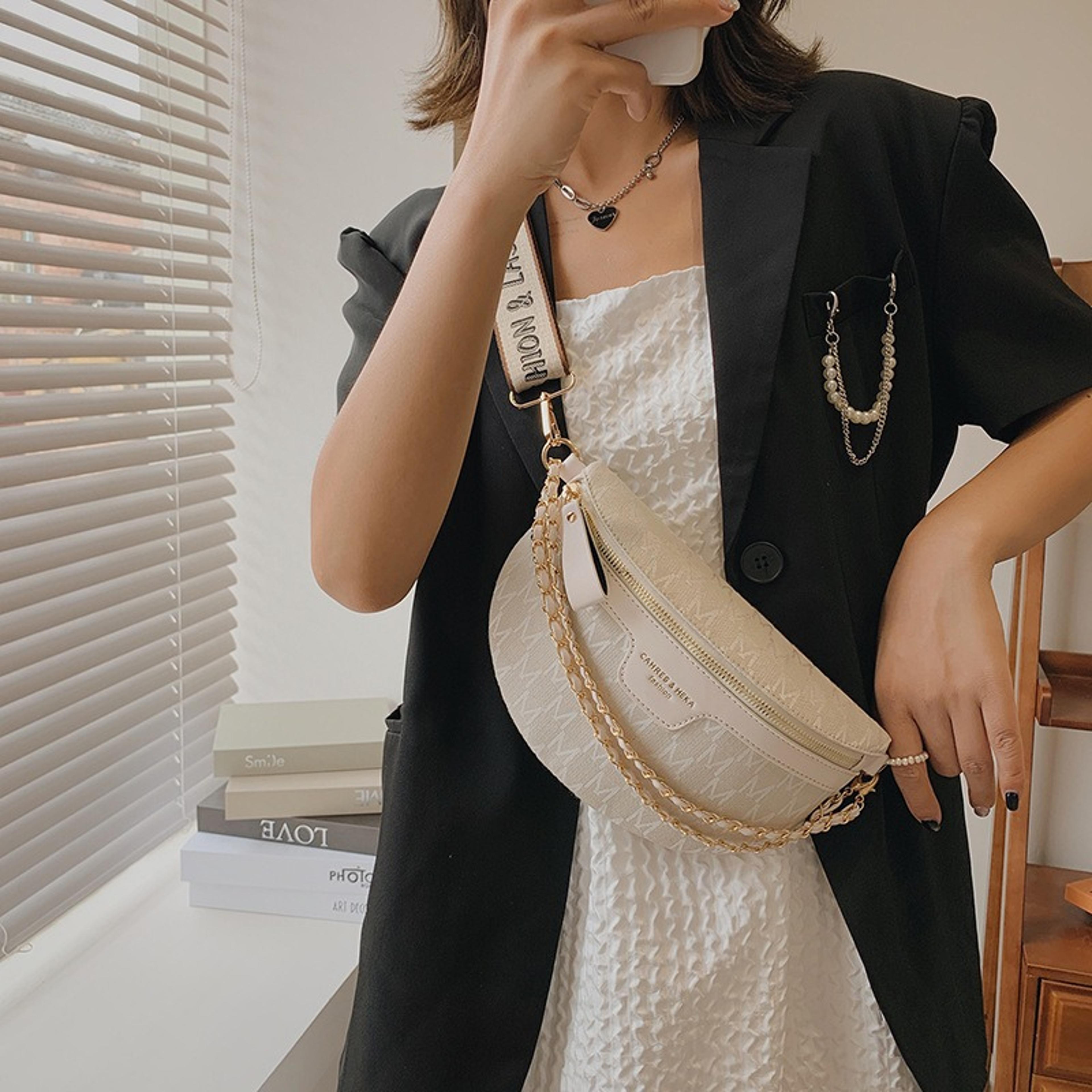 Urban Canvas Belt Bag For Women With Adjustable Strap Back To School Backpack Crossbody Travel Slin 2
