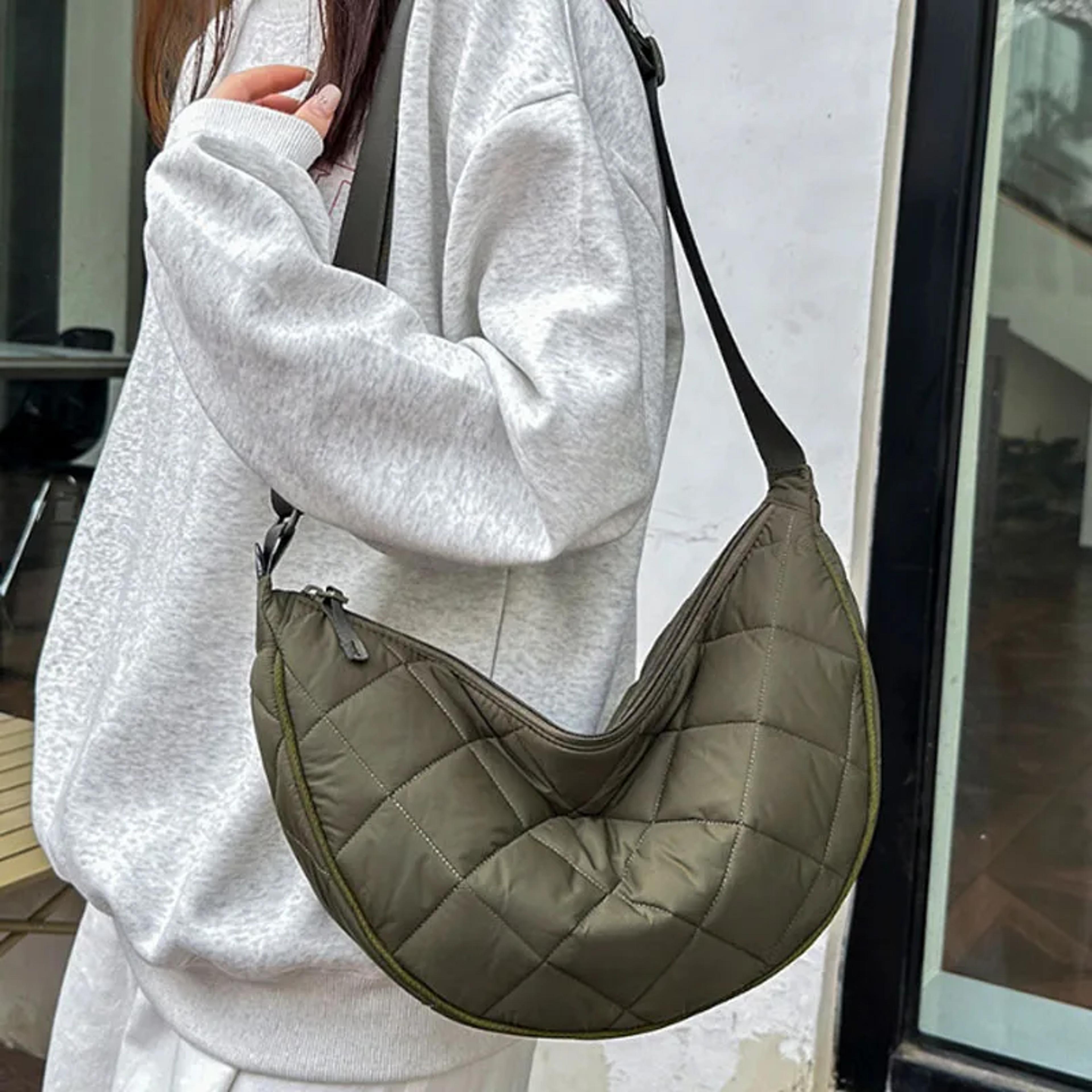 Urban Crescent Crossbody Belt Bag For Everyday Travel Back To School Backpack Companion Large Capac 2