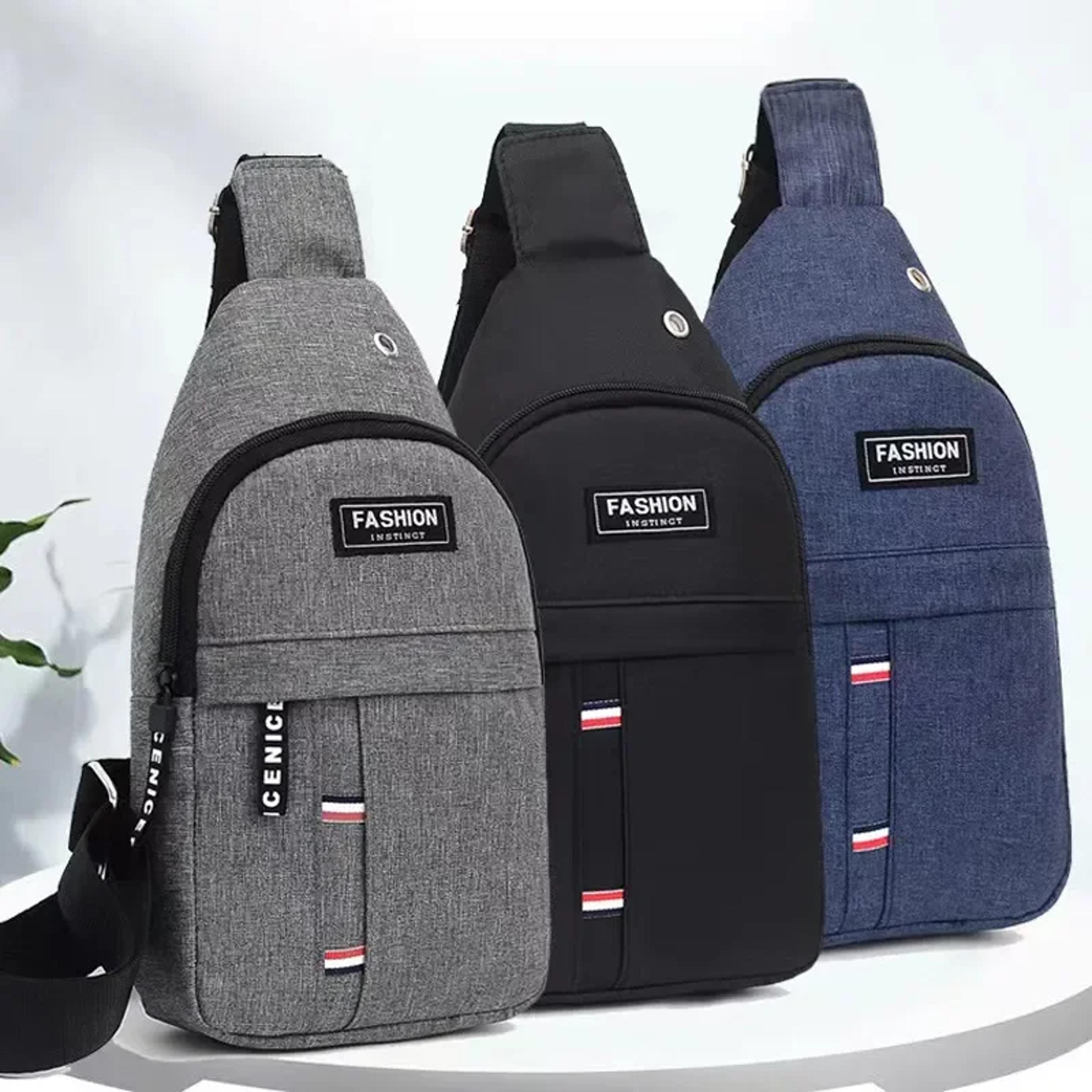 waterproof nylon chest bag travel pack back to school backpack for men