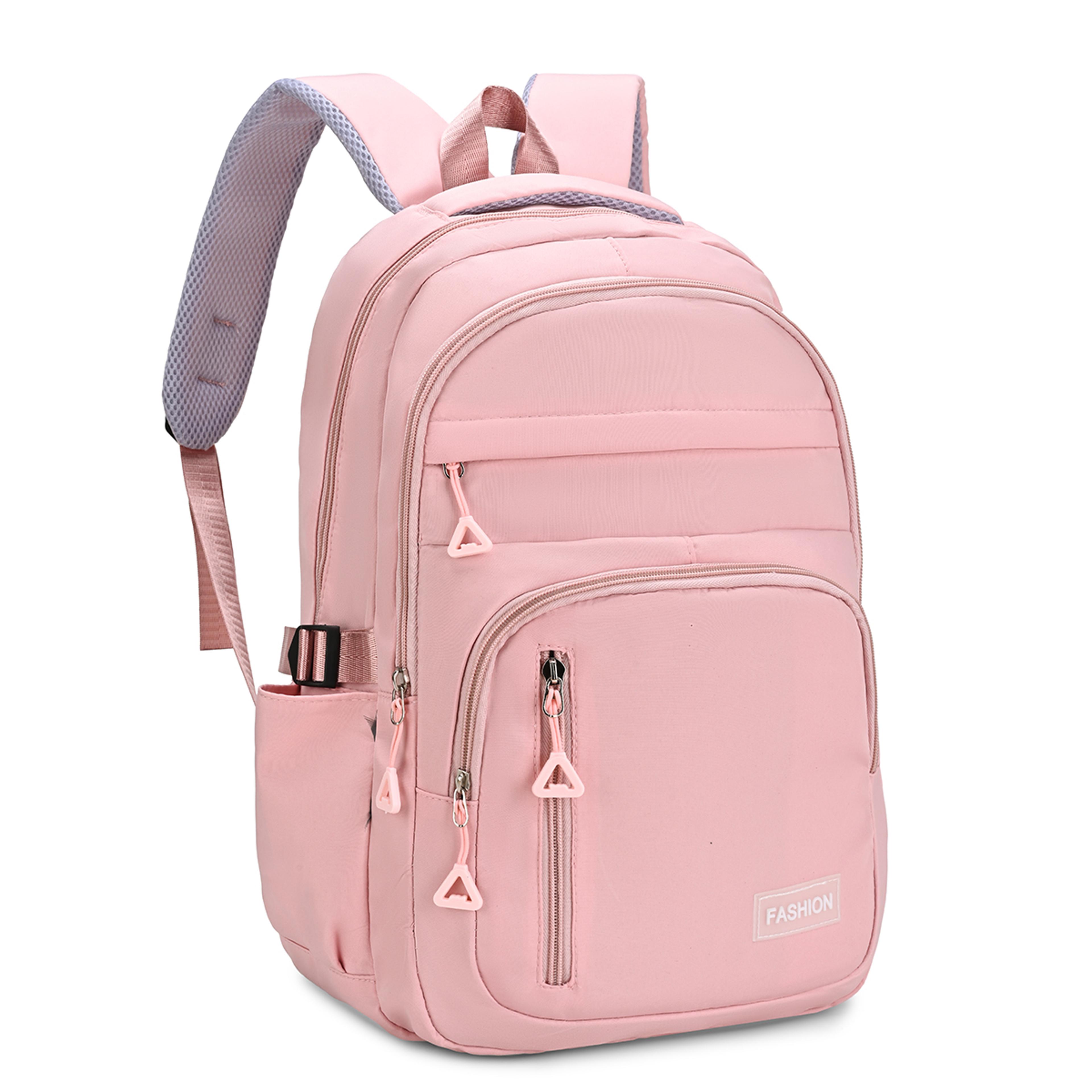 Macaron Pastel Lightweight Laptop Backpack  High Capacity School Bag Daily Back To School Backpack 3