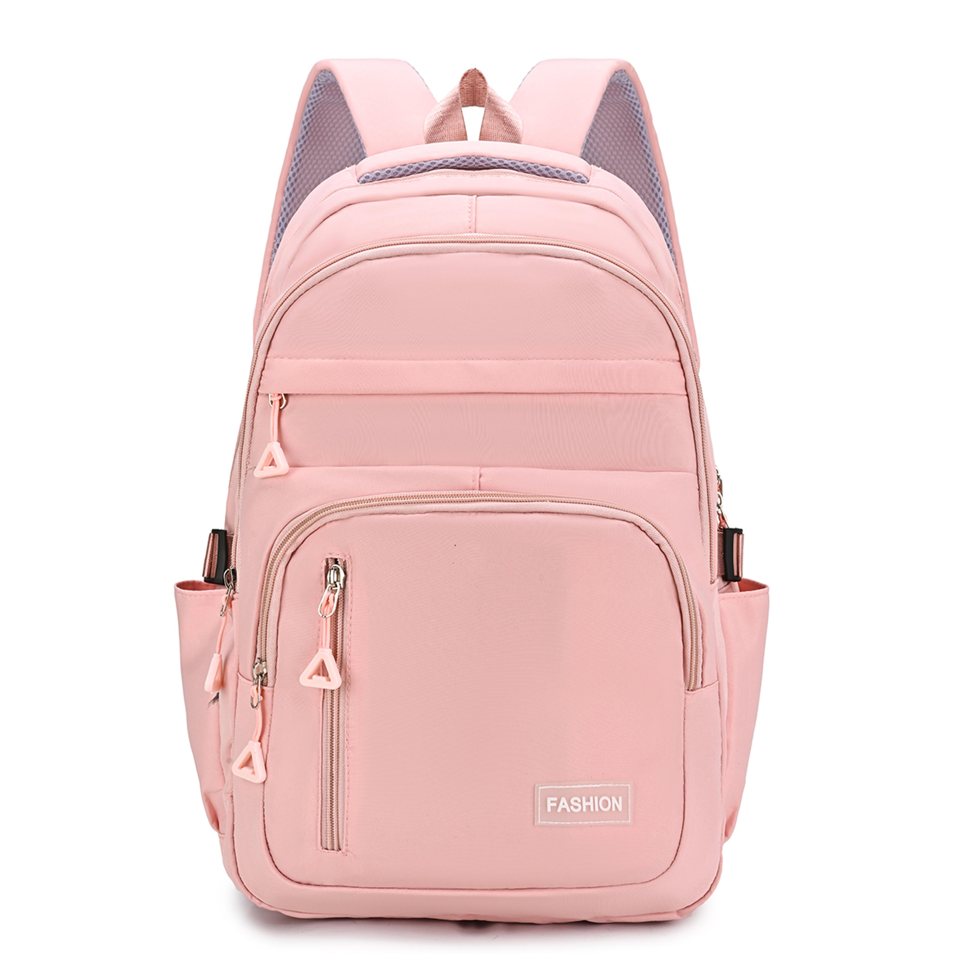 Macaron Pastel Lightweight Laptop Backpack  High Capacity School Bag Daily Back To School Backpack 7