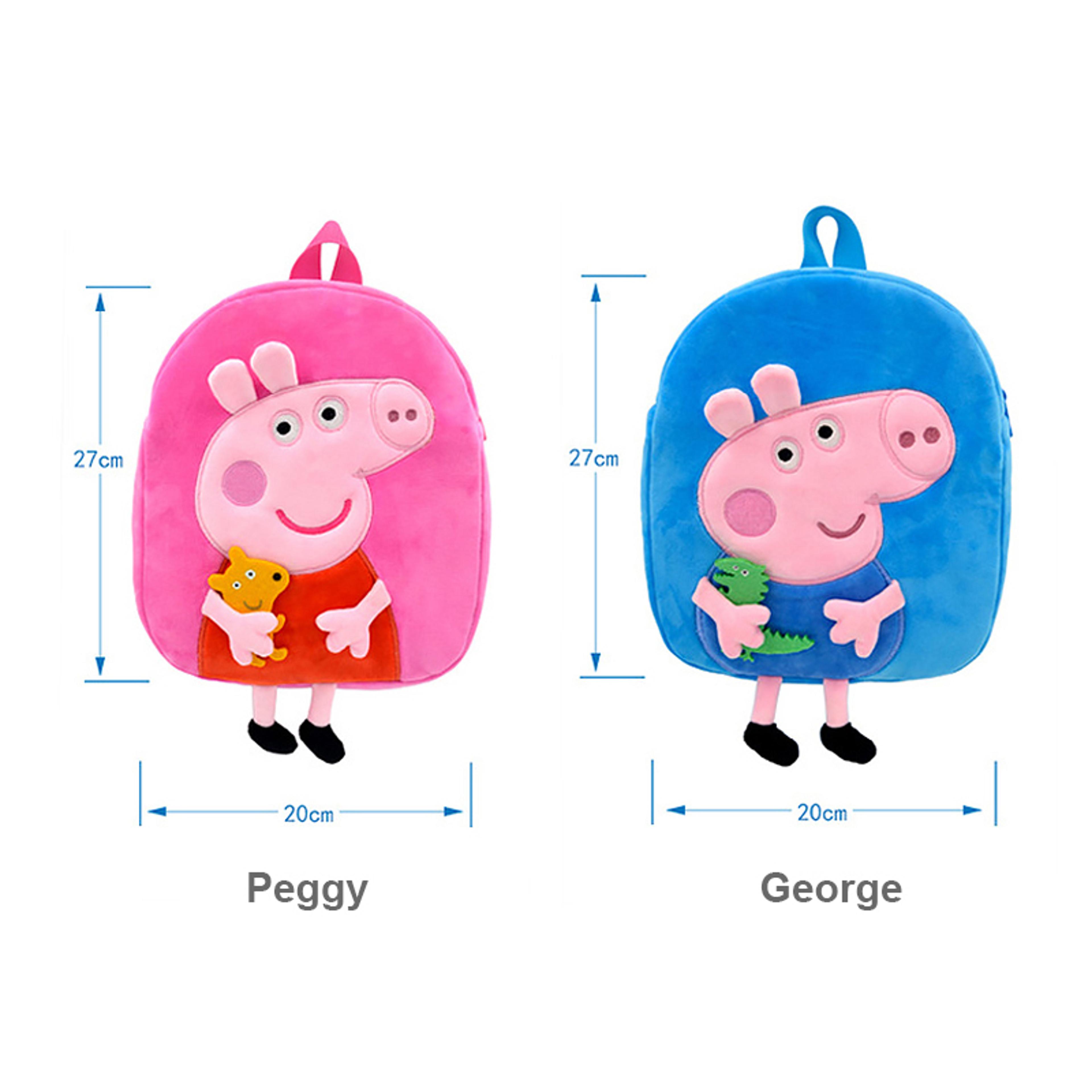 Peppa Pig Plush Toddler Bag  Back To School Backpack 3