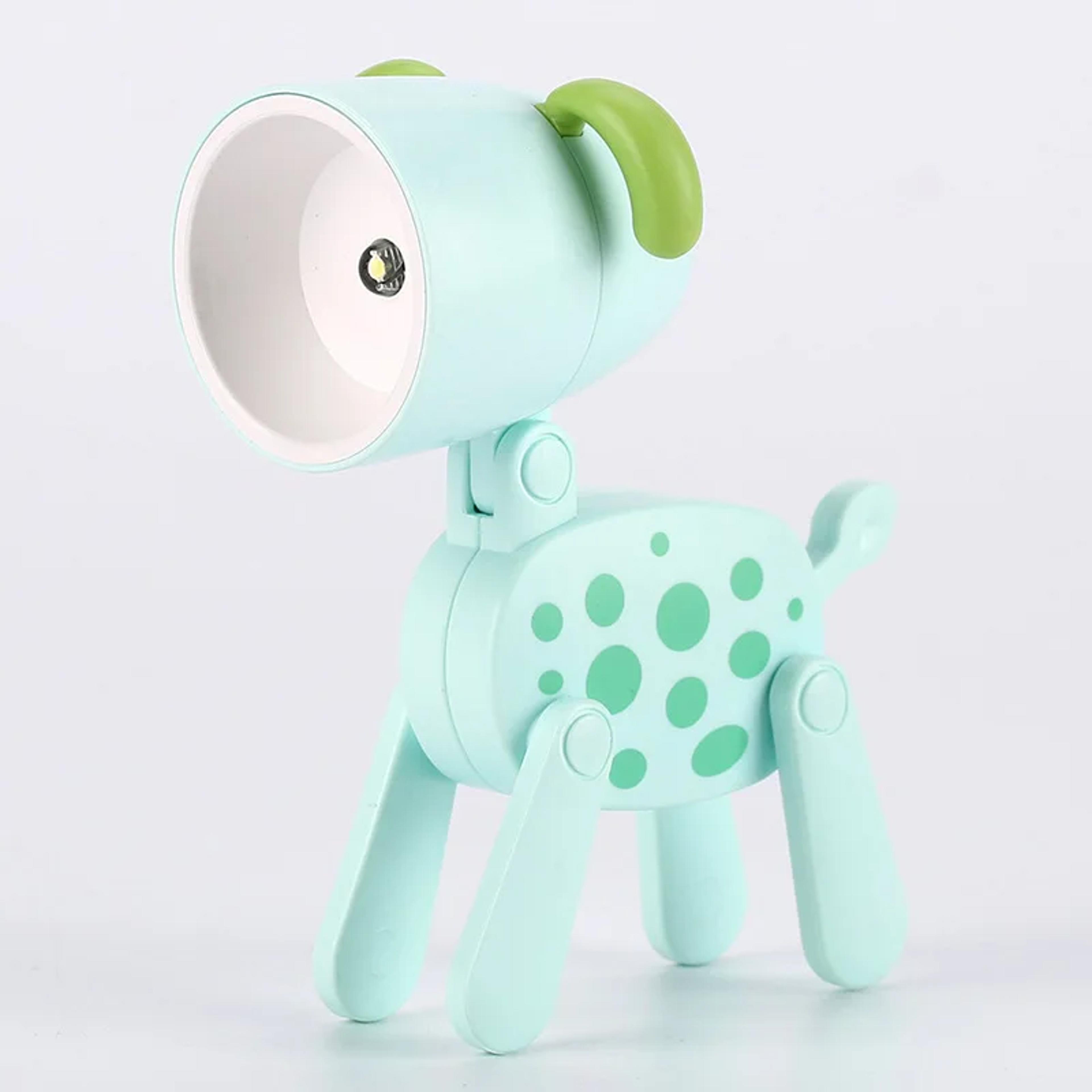 Cute Dog  Deer LED Night Light Foldable Kids Bedside Lamp Mini Book Light 11