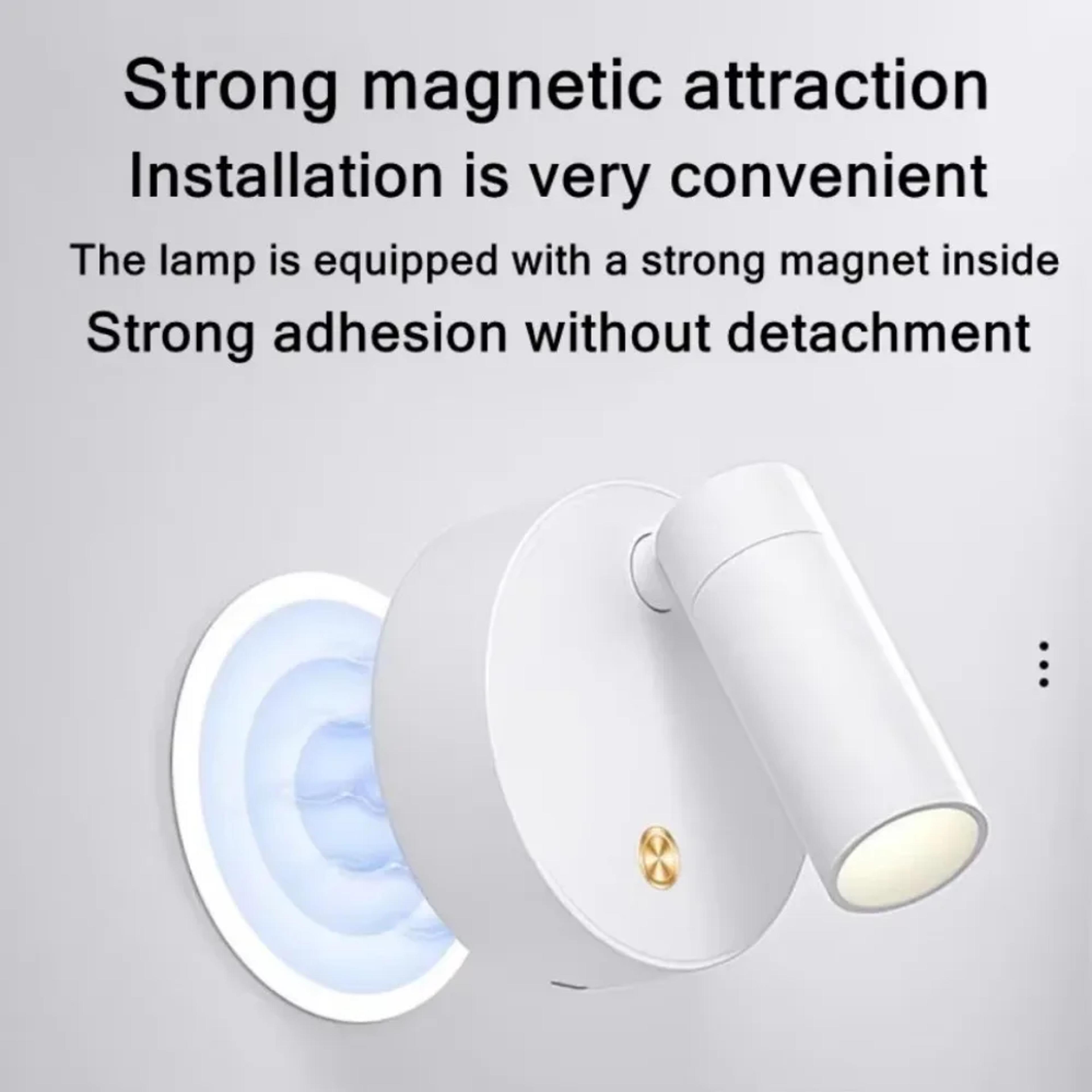 Rechargeable LED Spotlight Touch Dimmable USB Bedside Lamp For Bedroom Kitchen  Cabinet Lighting 2