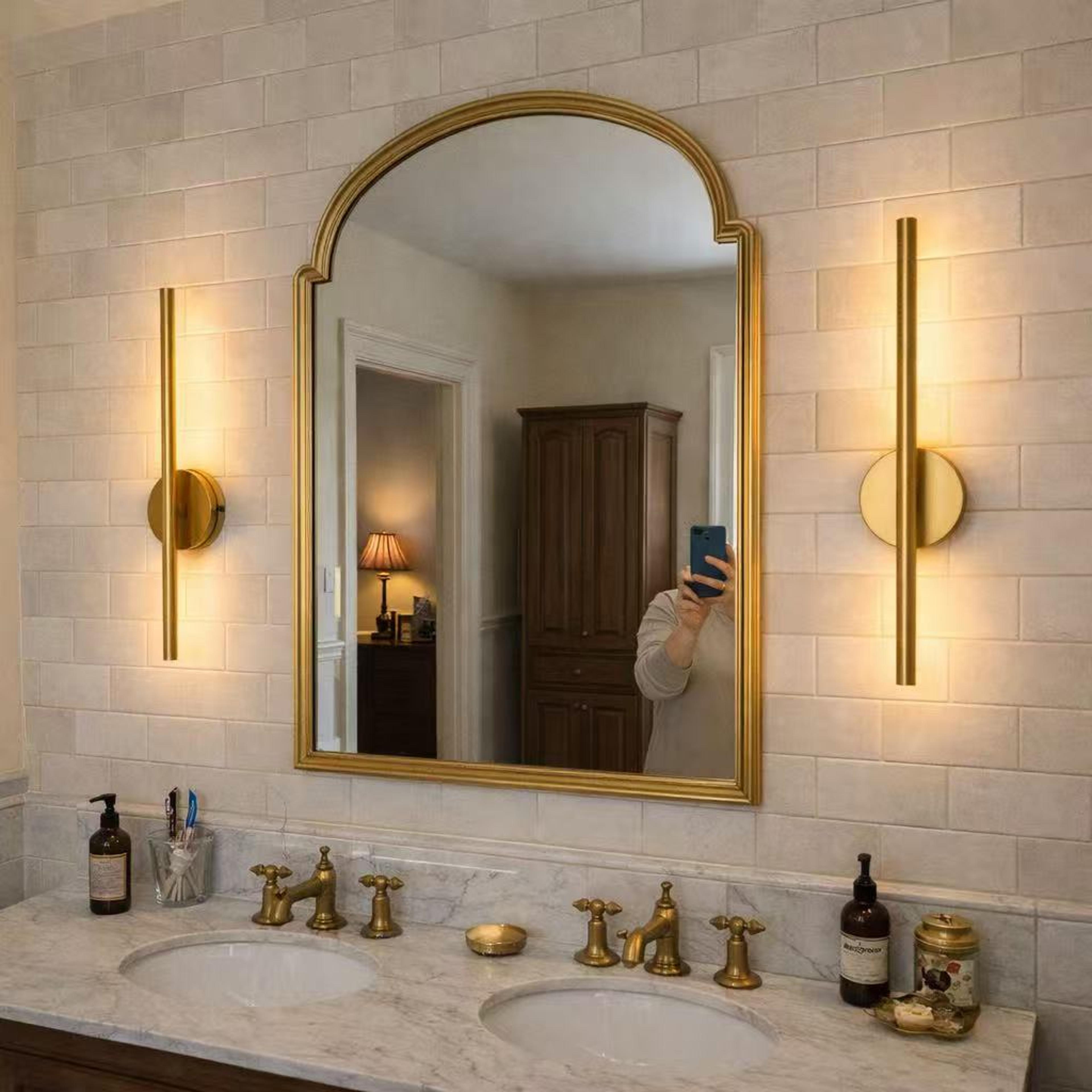 Rechargeable Magnetic LED Wall Sconce Wireless Wall Light For Bedroom Hallway  Living Room 2