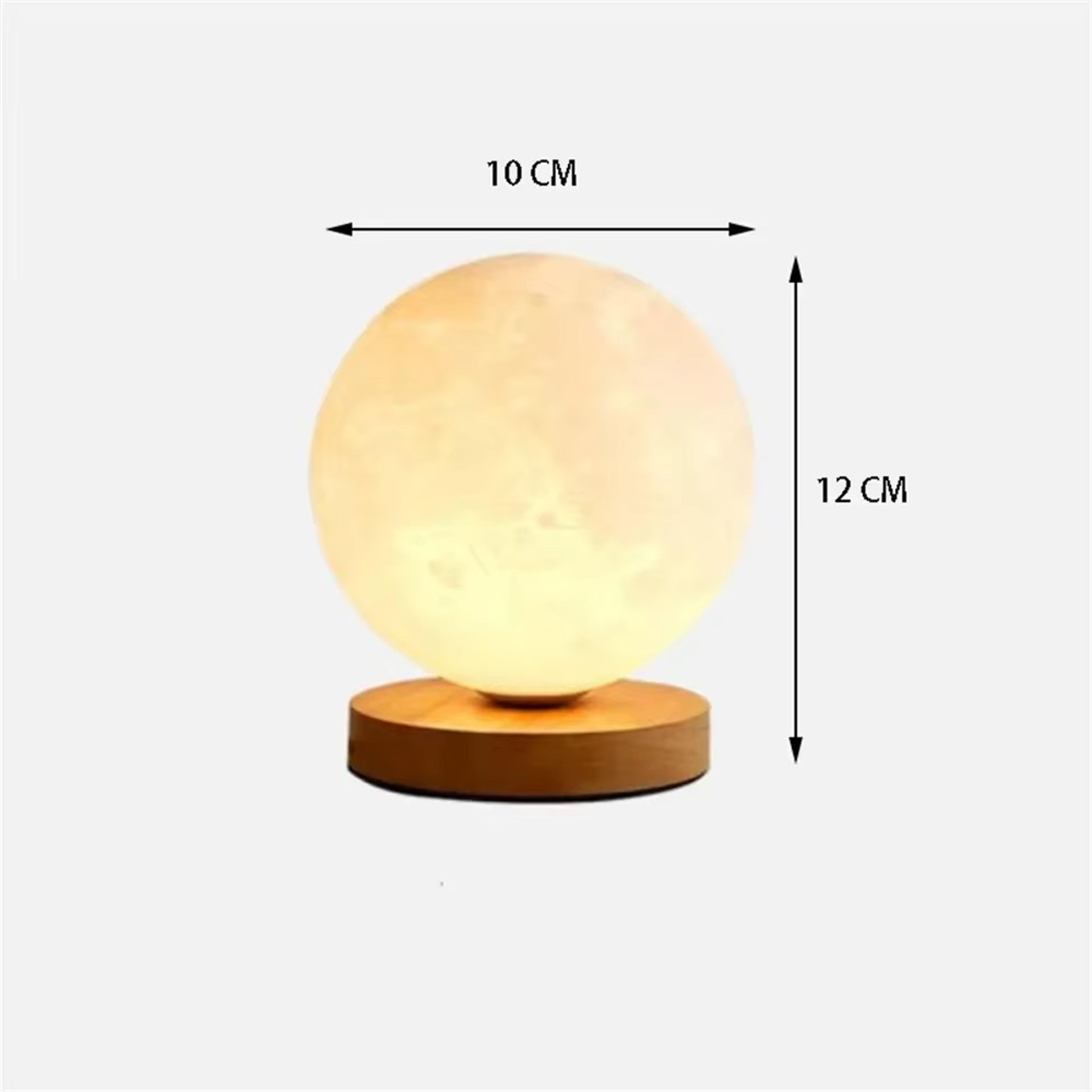 Moon Lamp LED Night Light With Wire Stand For Bedroom Decor  Kids Bedside Gift 5