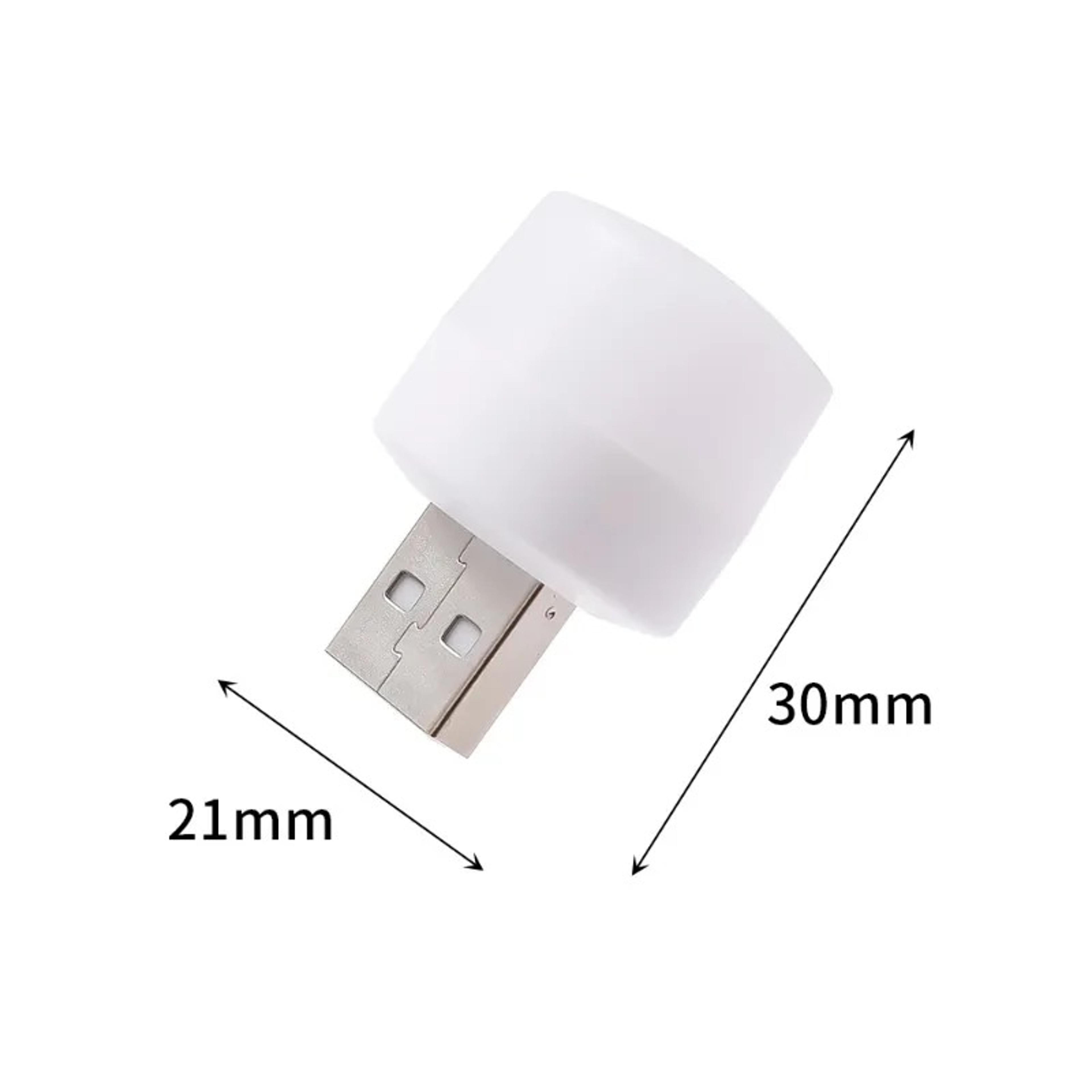 Portable USB Night Light Mini LED Lamp For Reading Bedroom  Power Bank Use 4