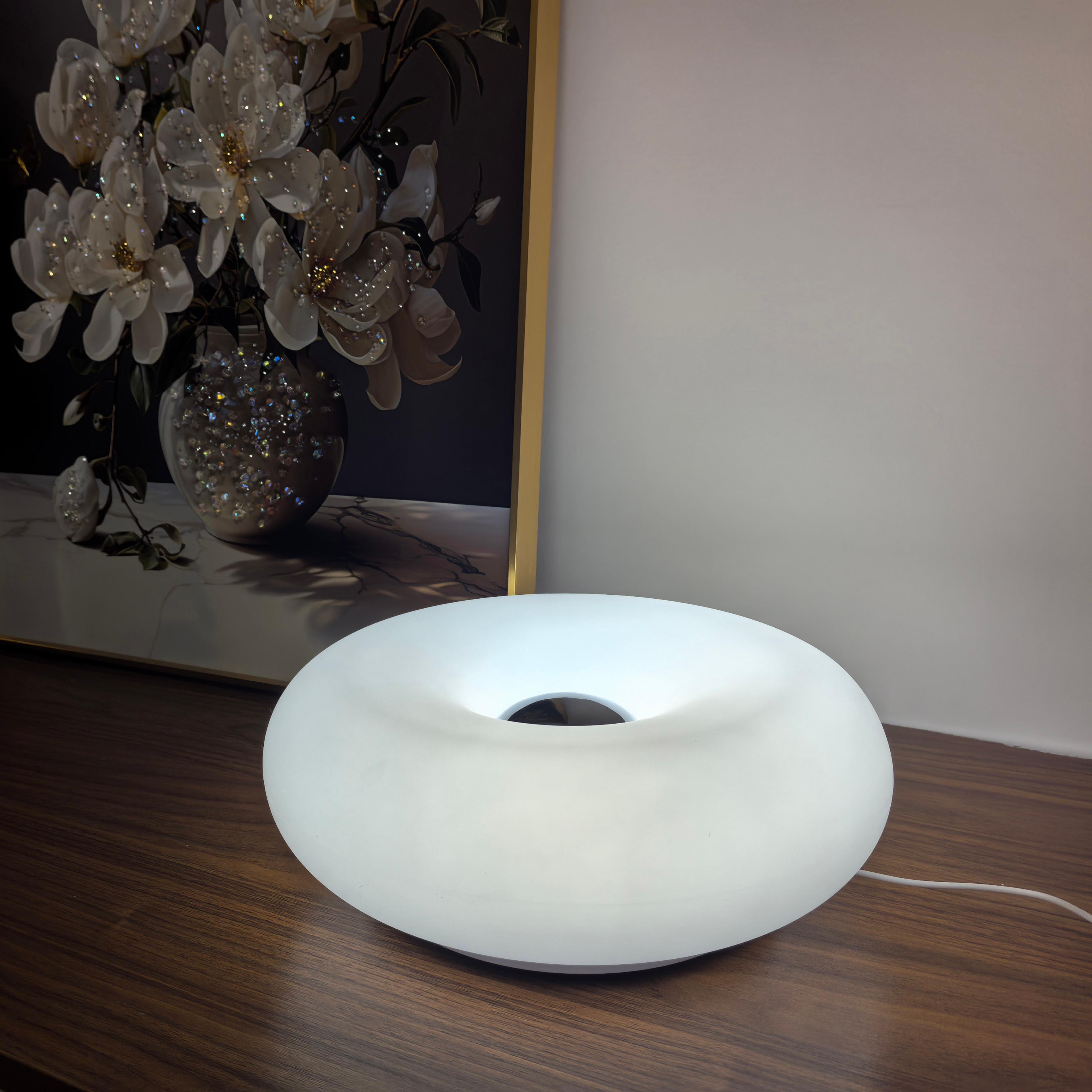 Bauhaus Donut LED Ambient Table Lamp USB Bedside Light For Modern Home Decor 1