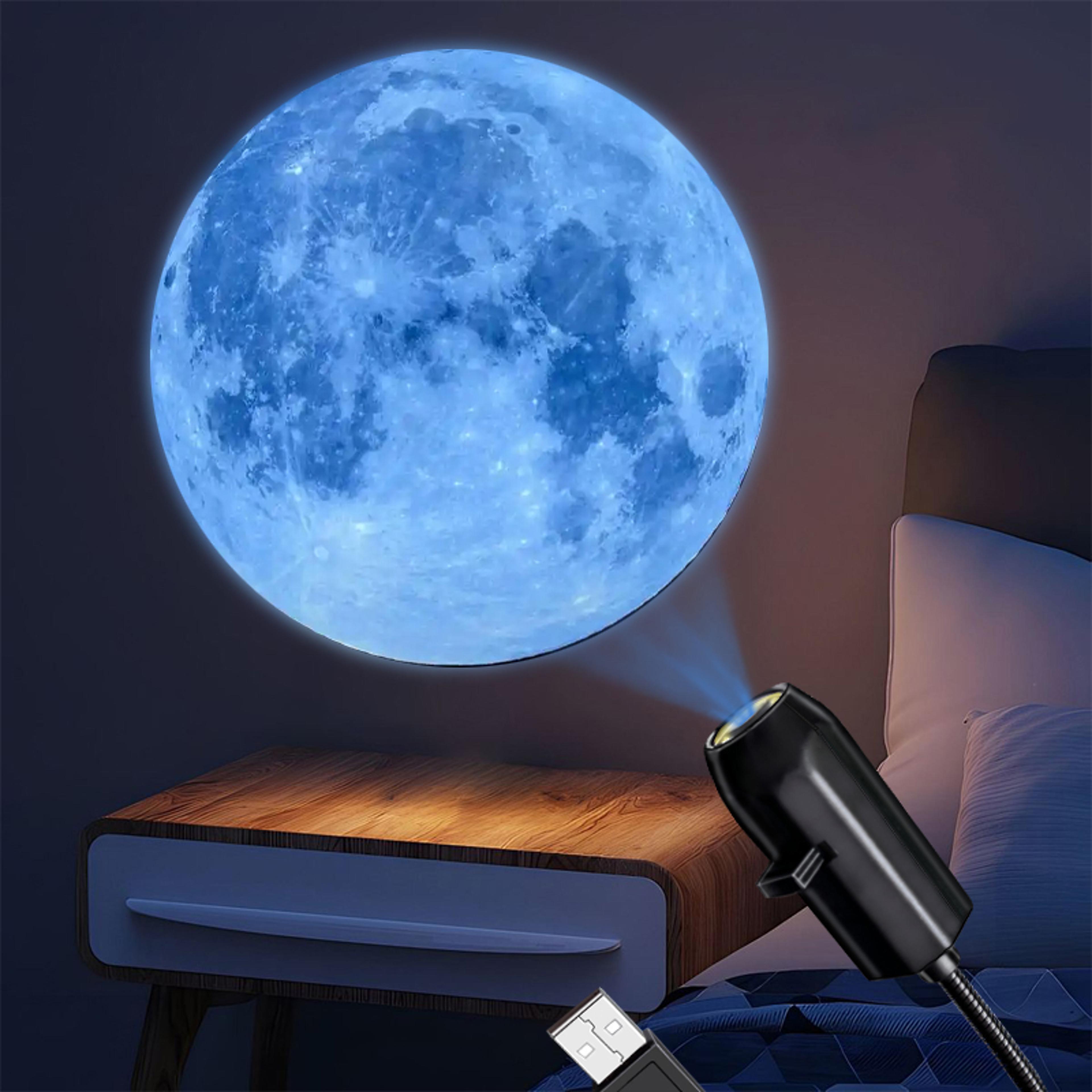 Celestial Glow Galaxy Projector Moon  Earth Starry Sky USB Night Light 0