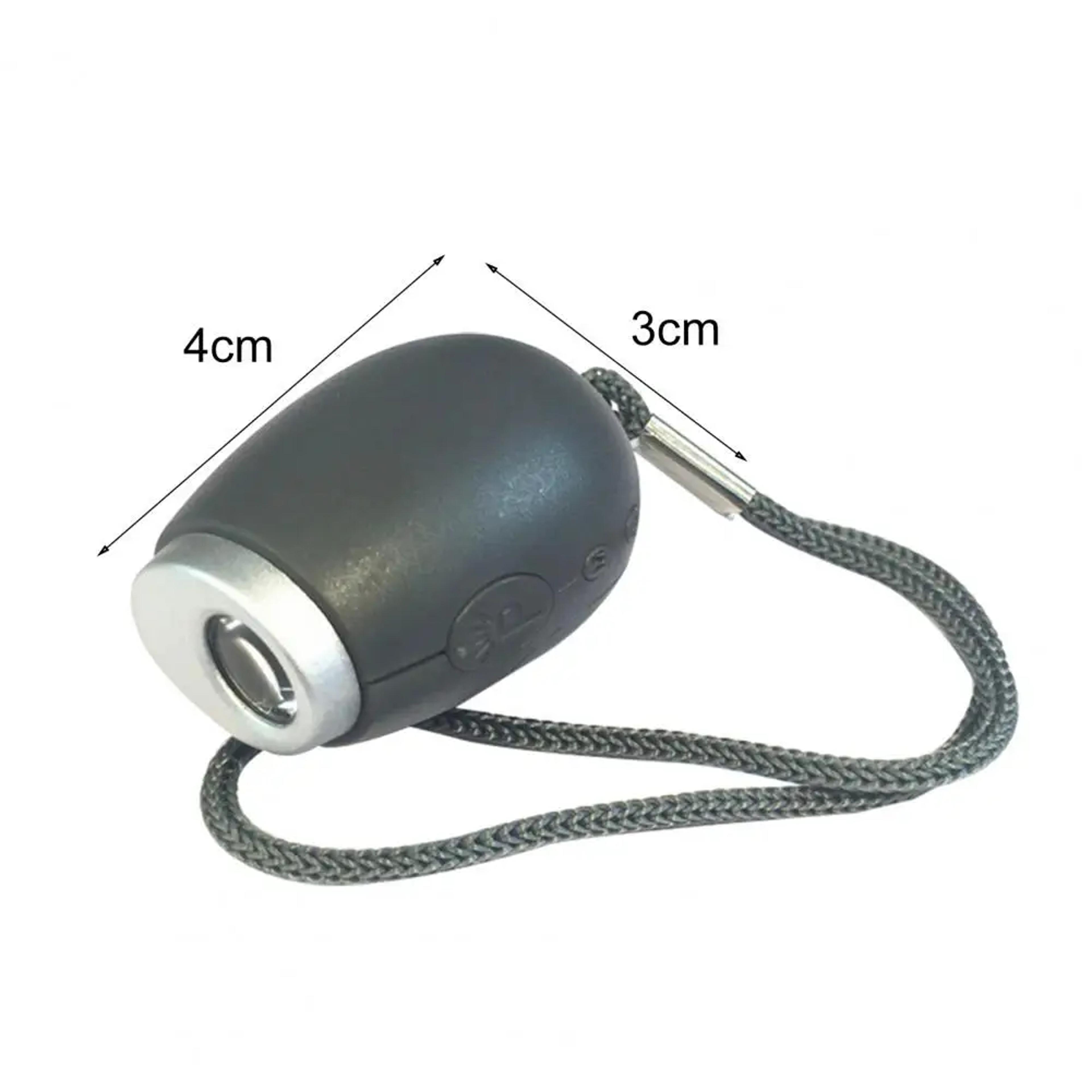 Lumi Time Projection Clock Keychain LED Flashlight Portable Digital Time Projector 4