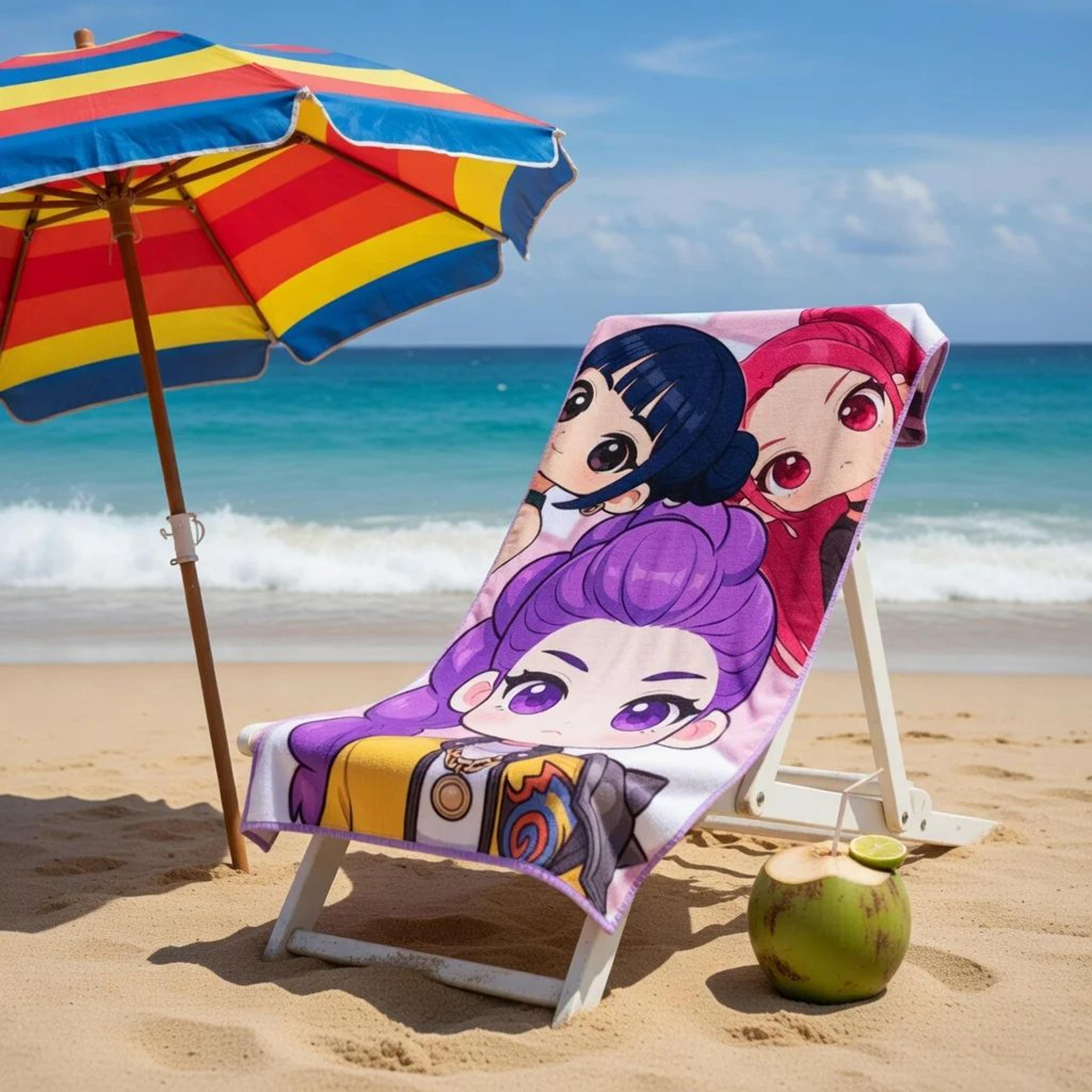Kpop Beach Towel Quick Dry Microfiber Beach Towel For Swimming Travel  Kpop Fan Gift 0