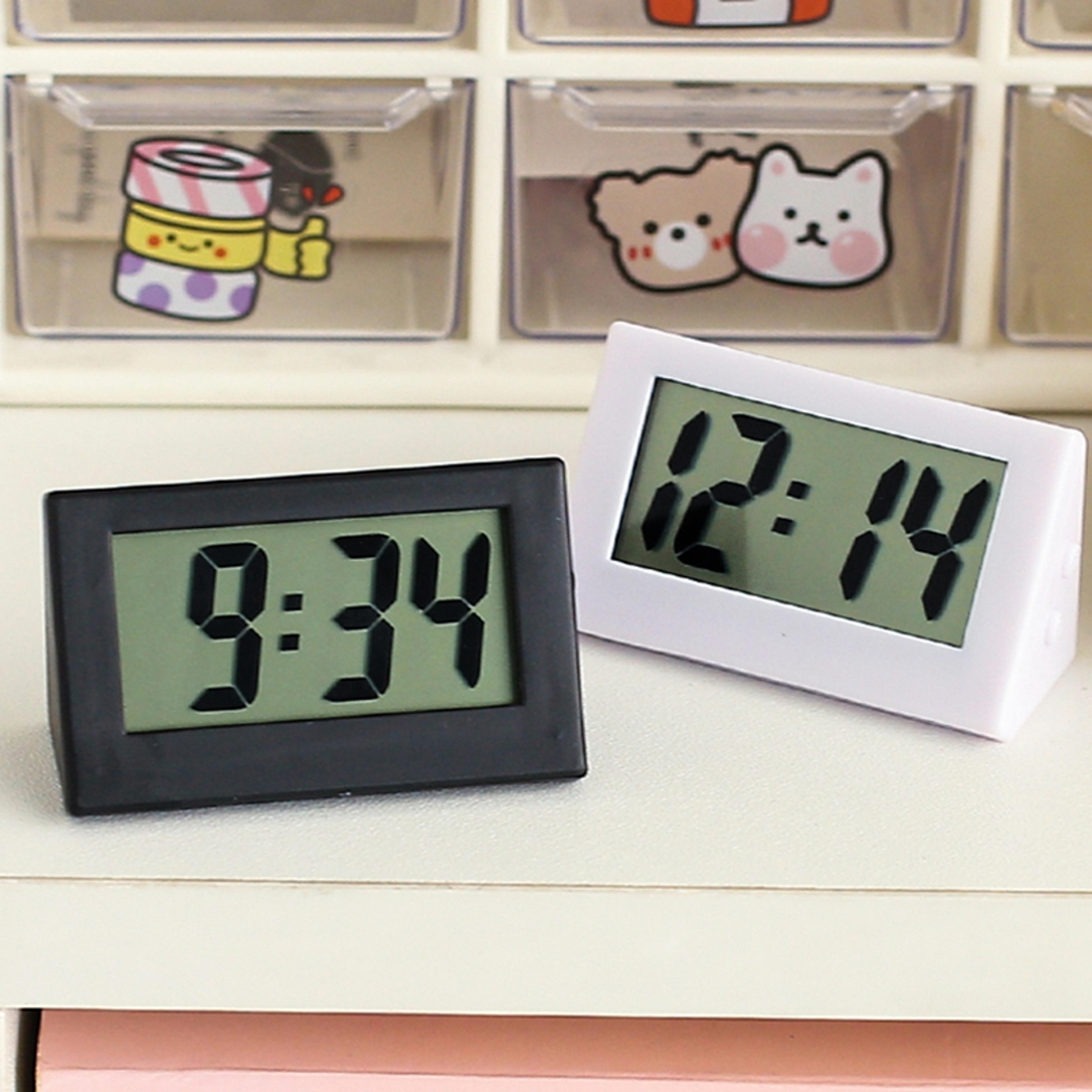 Lumi Mini LED Desk Clock Portable Digital Desk Clock For Home Office  Bedroom 0