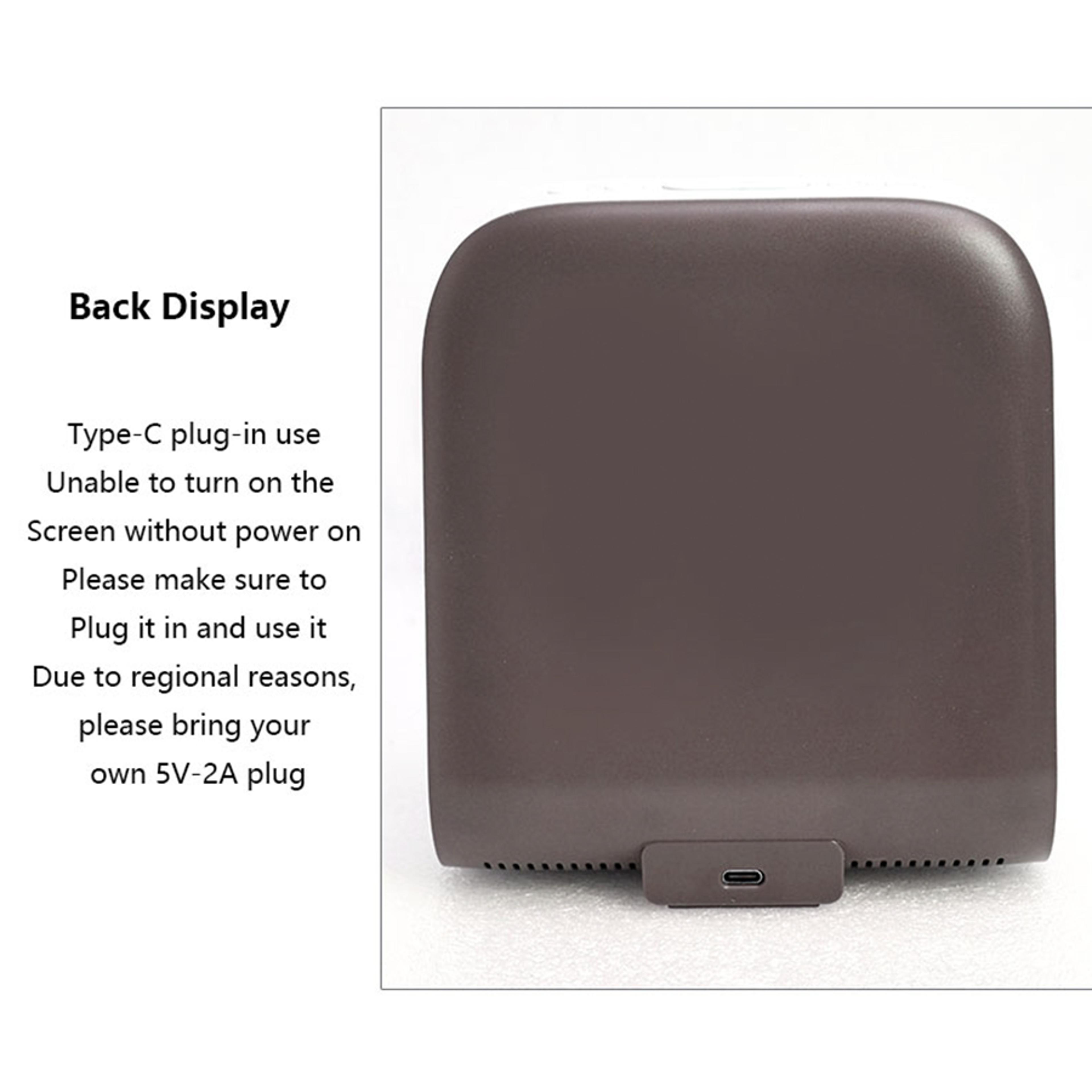Glow Charge Wireless Charging Alarm Clock With Warm LED Night Light  Bedside Display 3