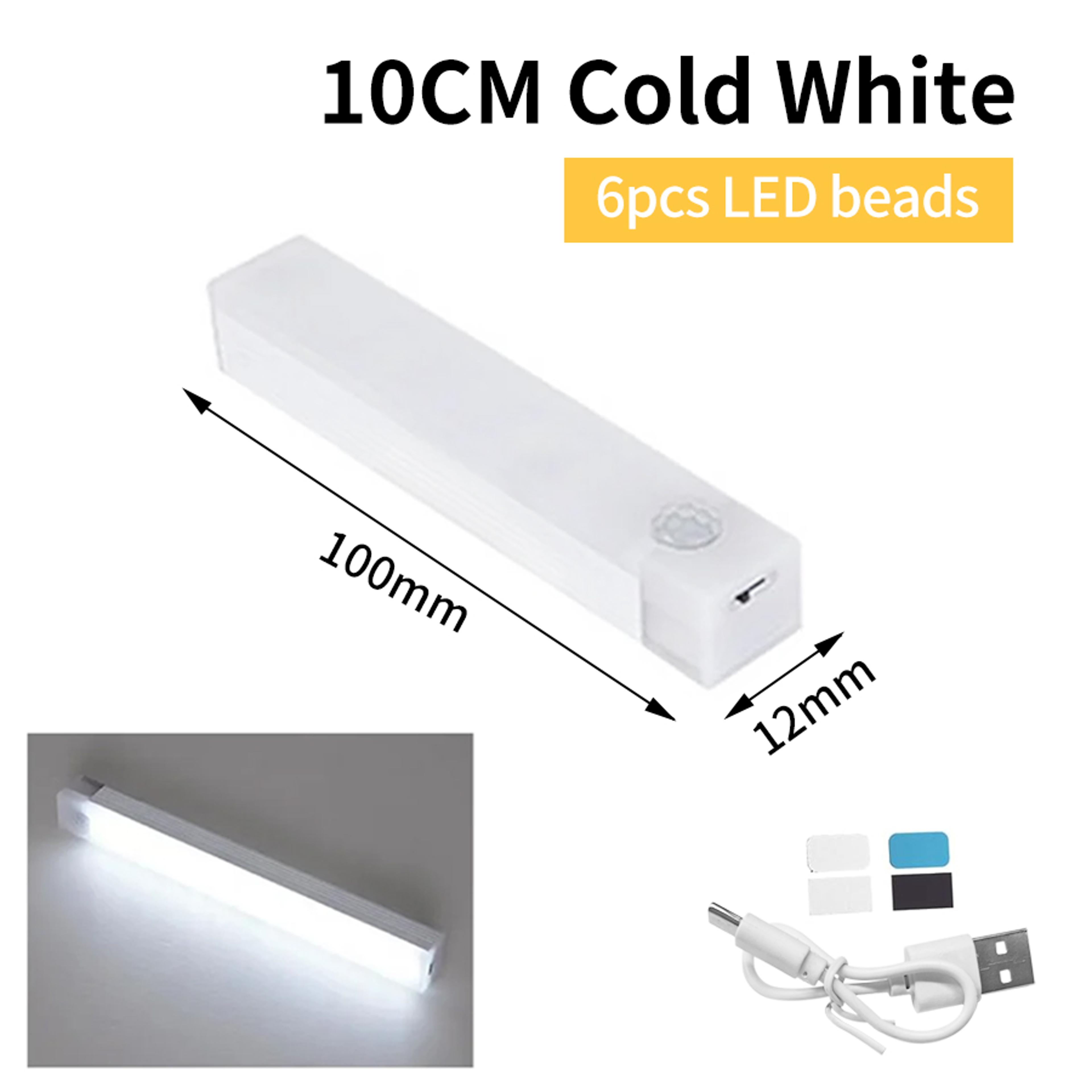 Glow Sense Motion Sensor Cabinet Light Rechargeable LED Light For Kitchen Closet  Stairs 6