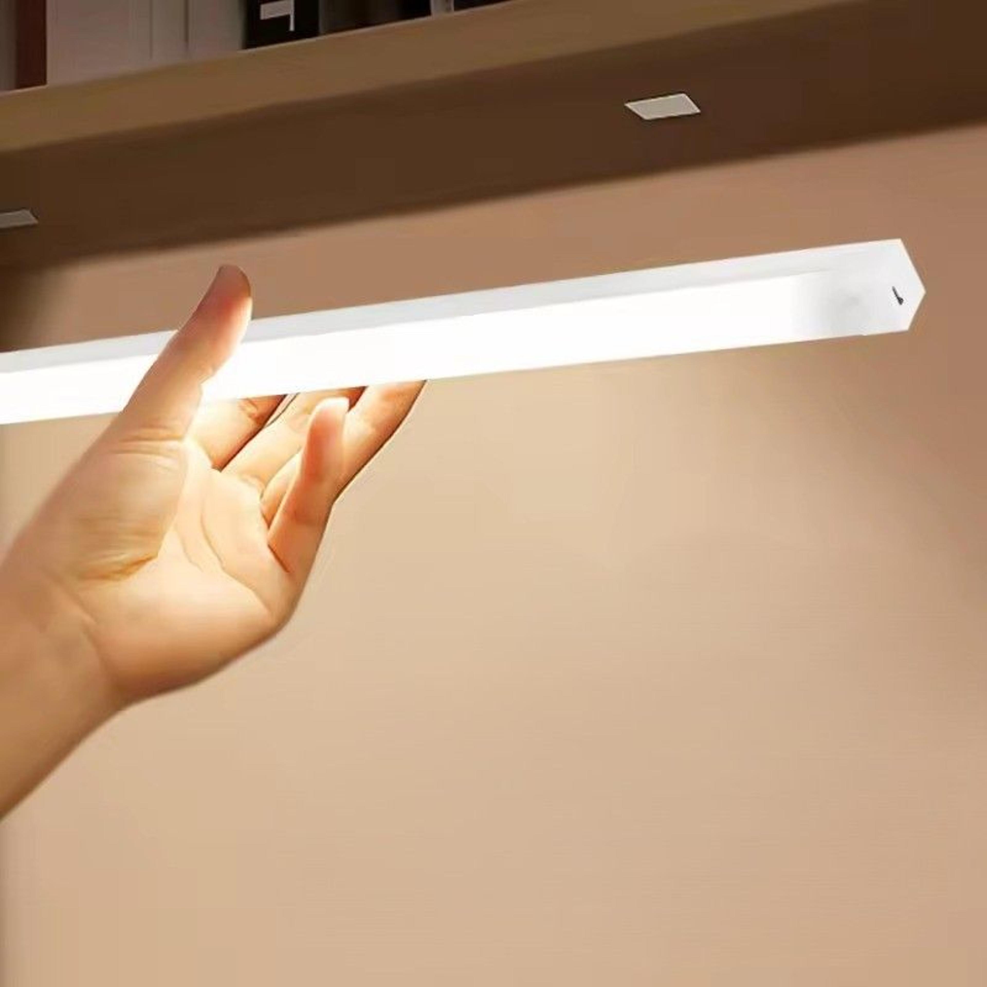LumiSense Rechargeable Motion Sensor Light For Closets Cabinets  Stairs 0