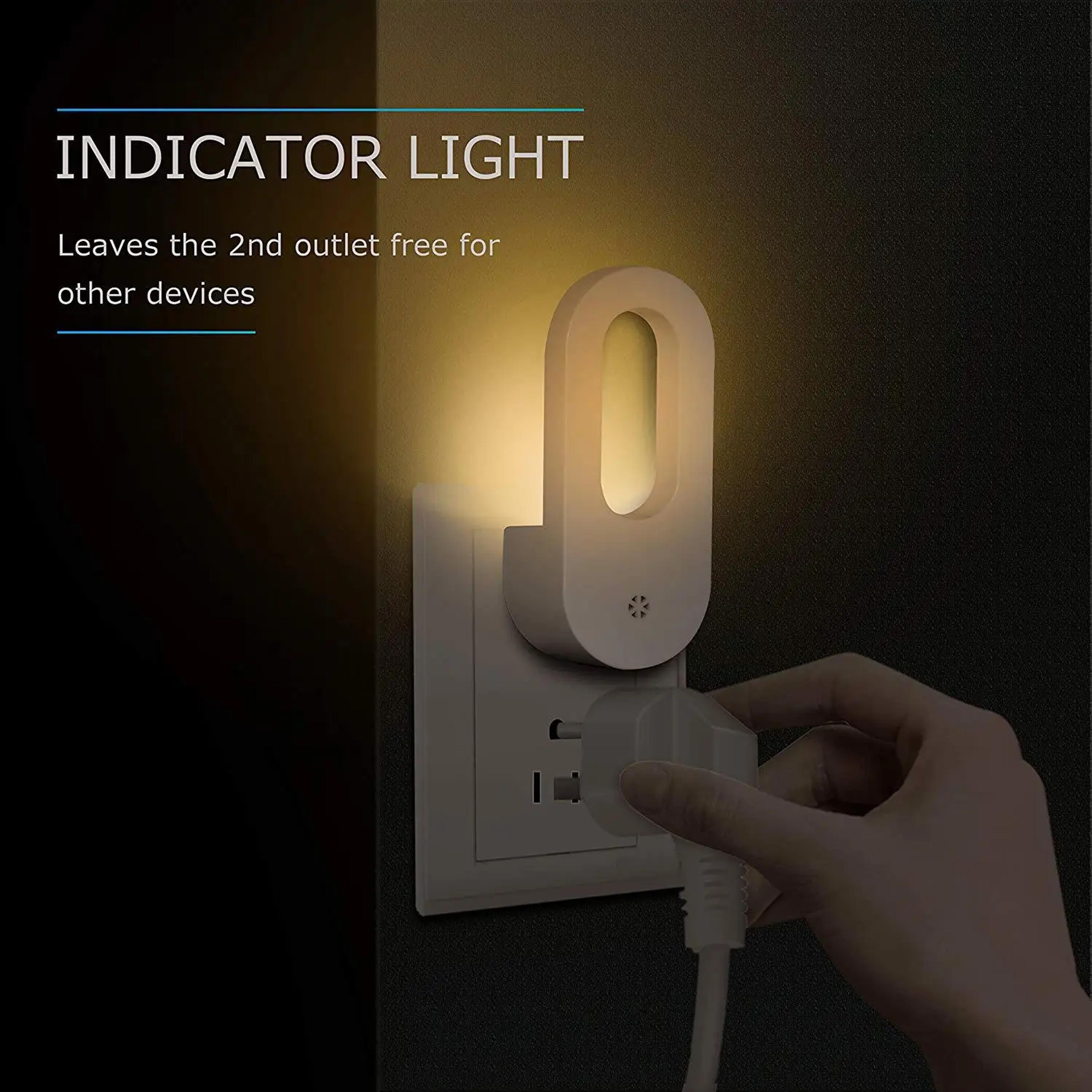Twilight Sensor Wall Night Light Warm White LED Lamp For Bedroom Kids Room 1